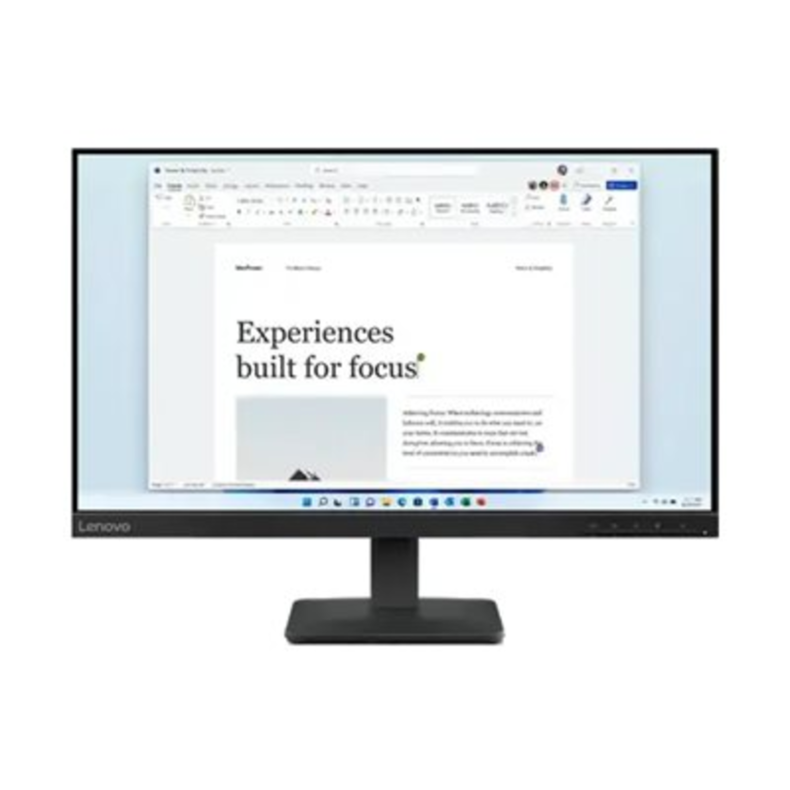 Lenovo L24-41 23.8inch Full HD IPS 100Hz HDMI VGA