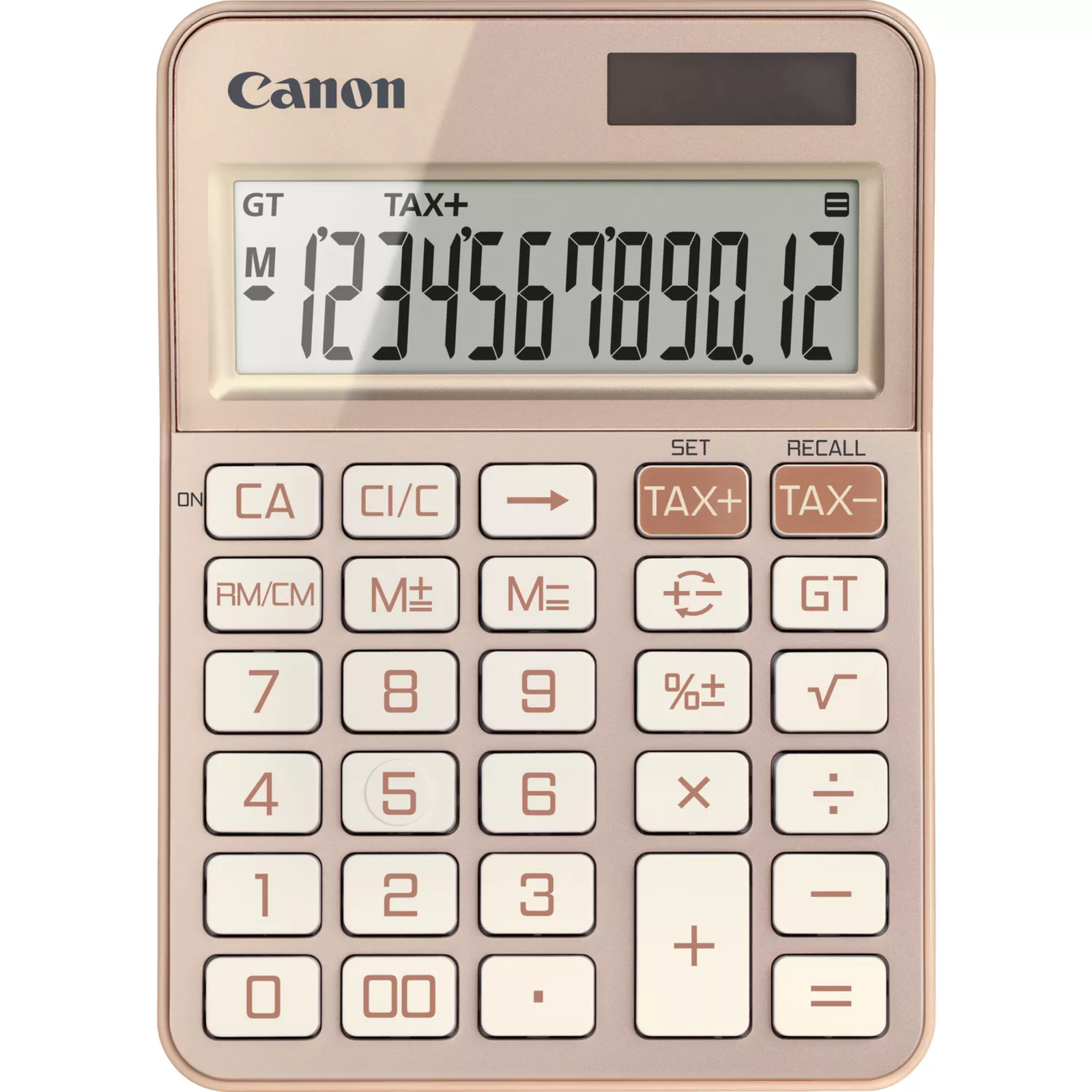 Canon Desktop Calculator KS-125KB-RG Rose gold