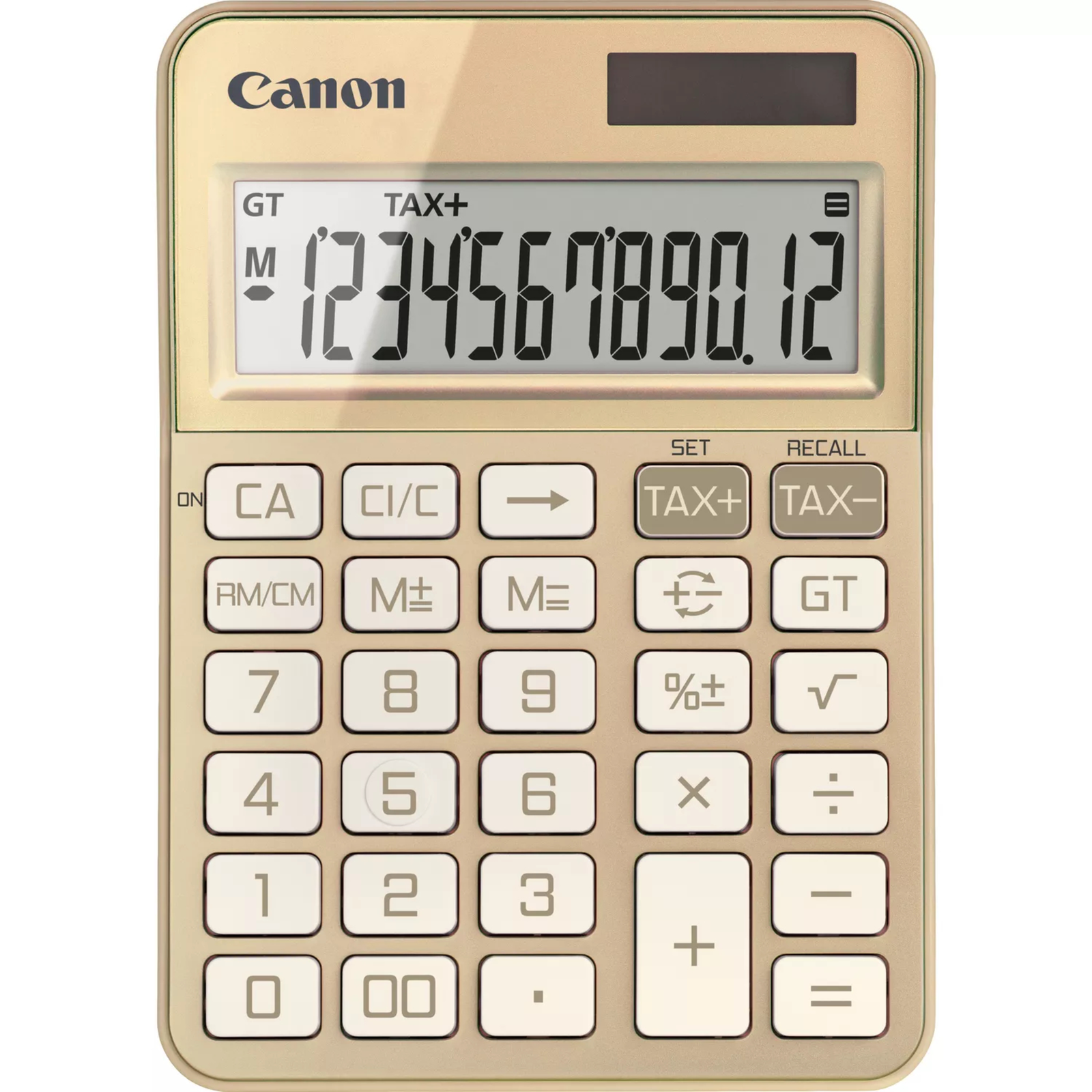 Canon Desktop Calculator KS-125KB-GD gold