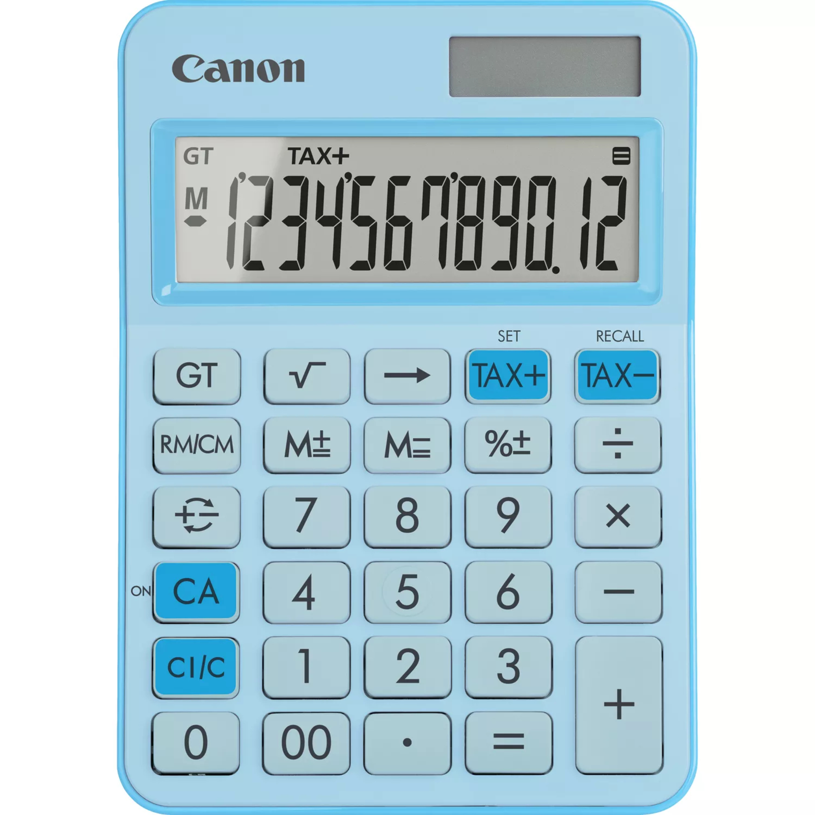 Canon Desktop Calculator LS-125KB-PBL Pastel Blue