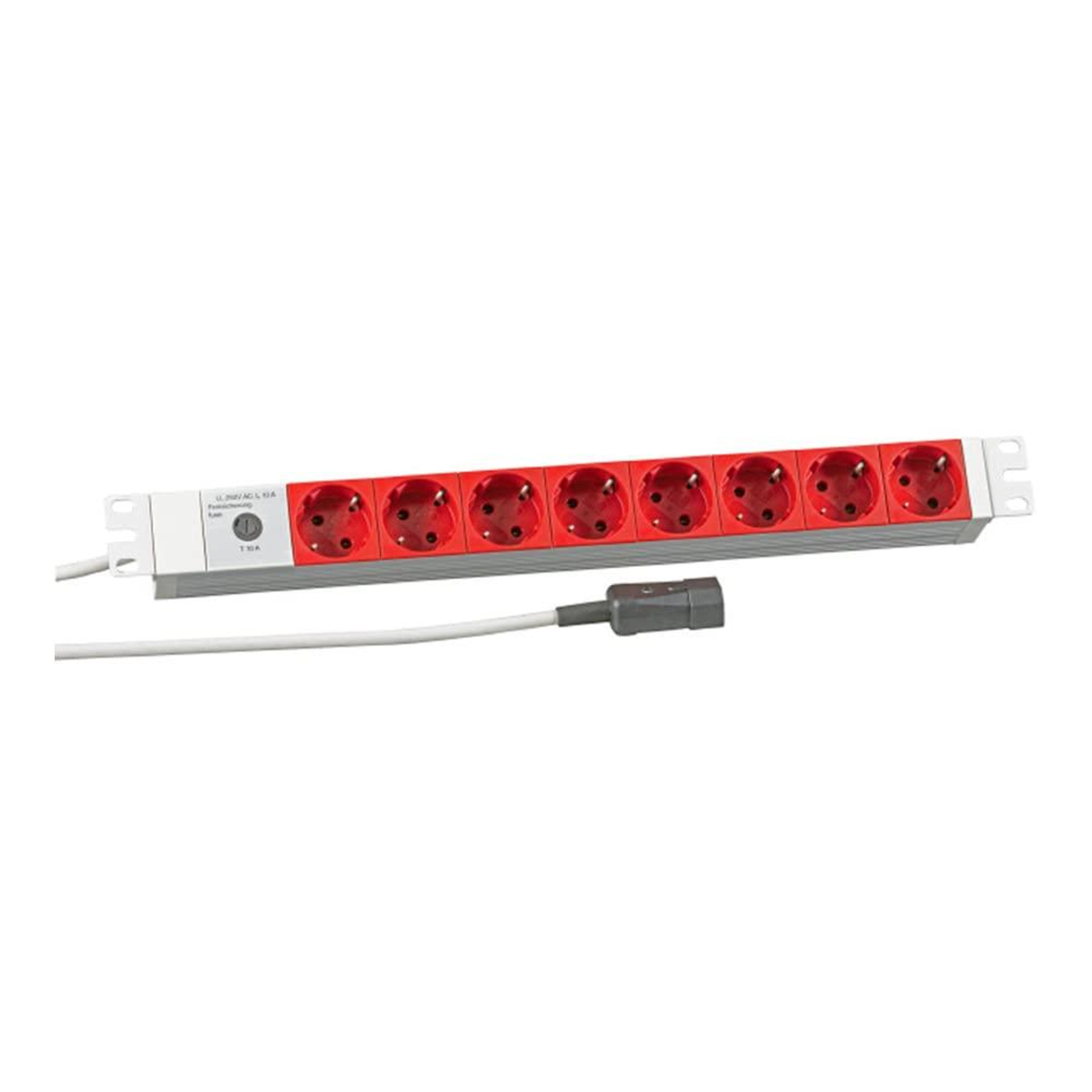 EFB Elektronik Koop PROFIversal Power Strip Rack-mountable Alternating Current 250 V Input IEC