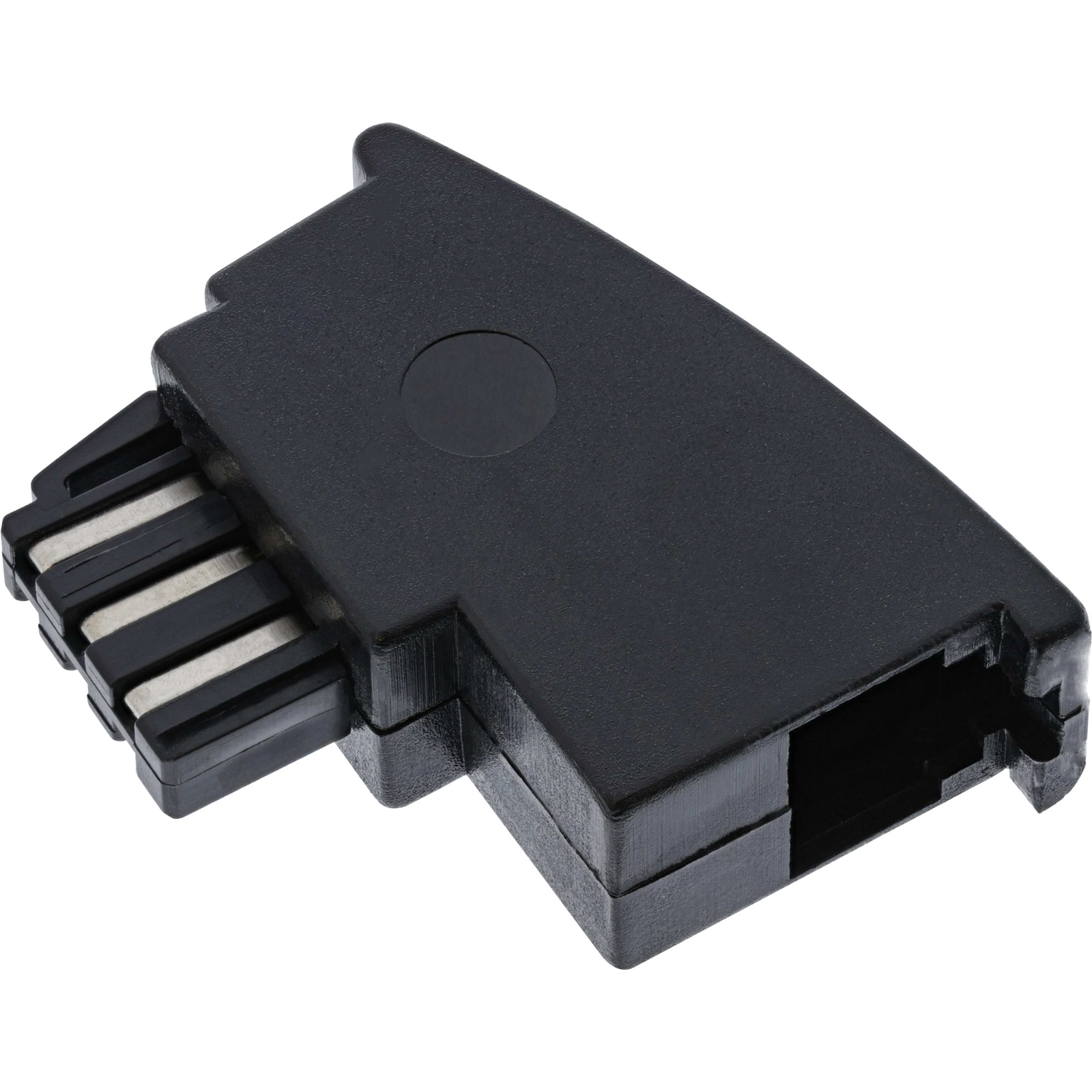 InLine TAE-F Adapter TAE-F Plug to RJ11 Socket for Siemens Telekom Etc.