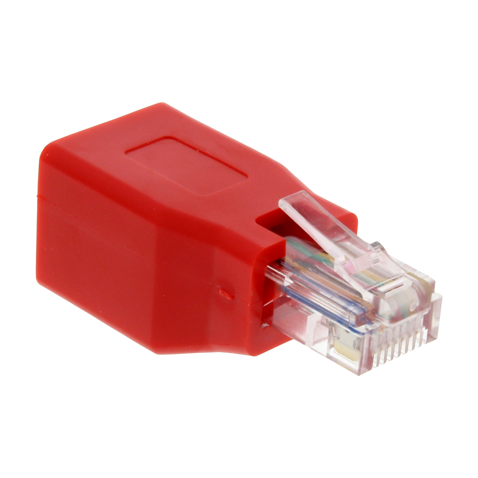InLine Crossover Adapter RJ45 Socket-plug Short