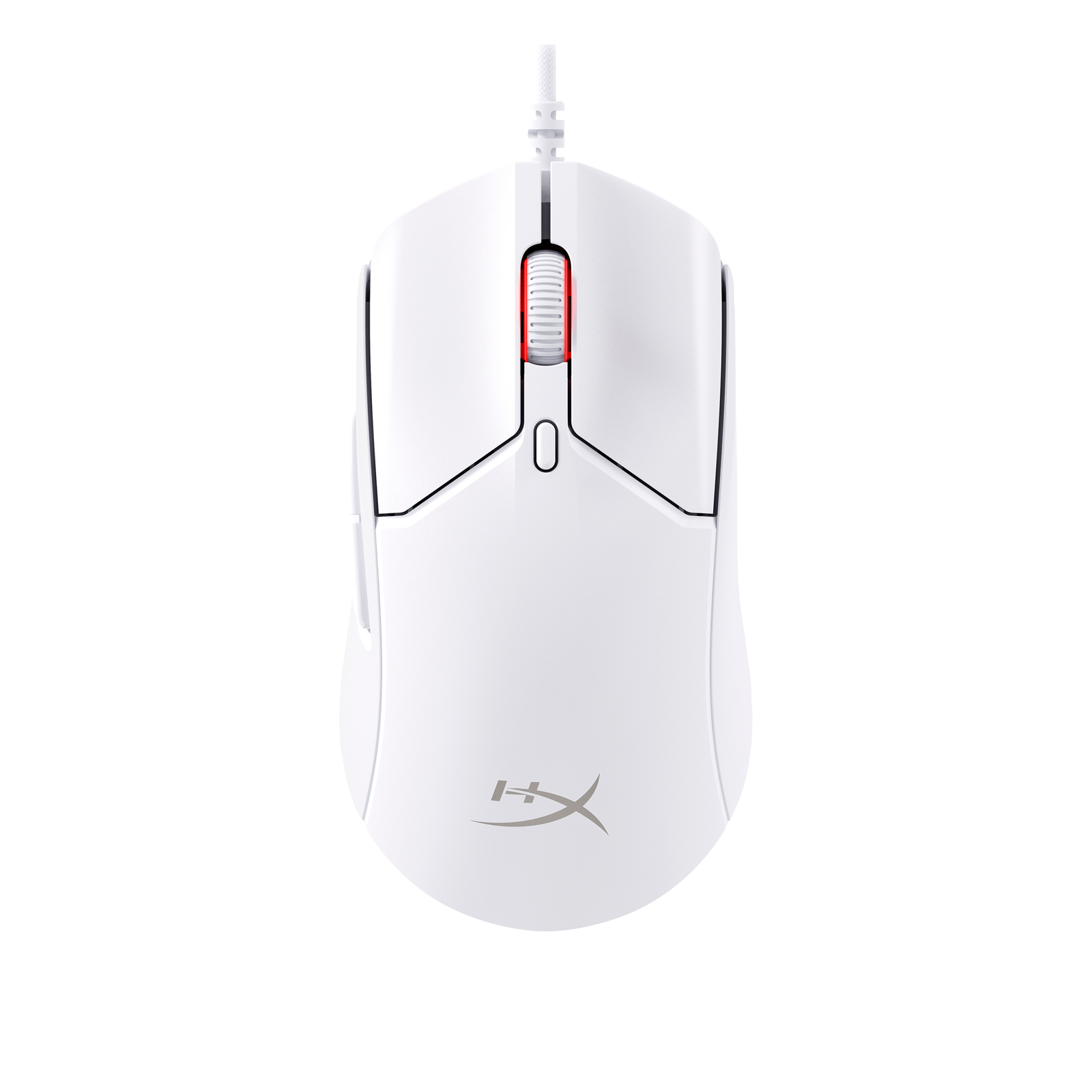 Kingston HyperX Pulsefire Haste 2 Optical Cabling White