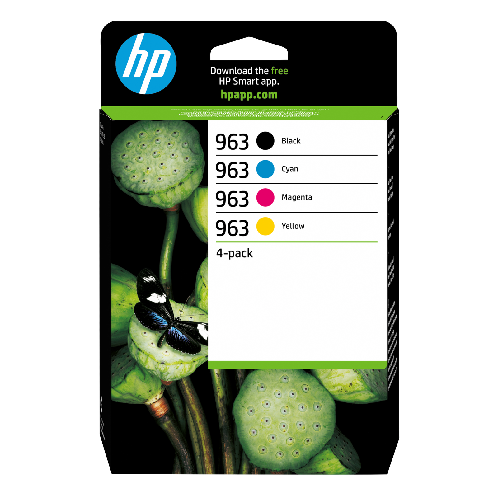 HPI 963 4-pack Black/cyan/magenta/Yellow Original Ink Cartridges