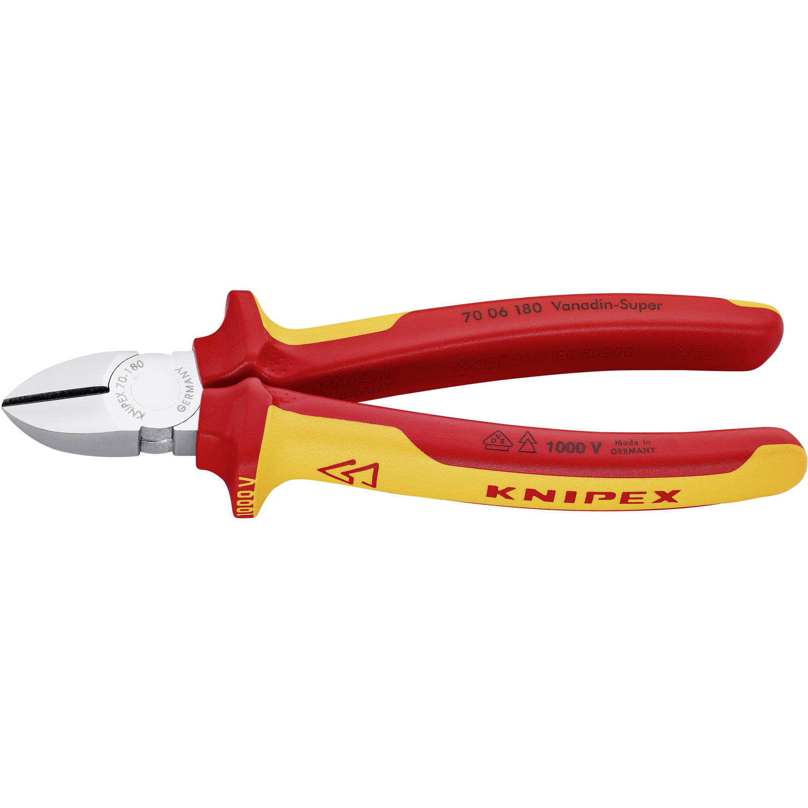 KNIPEX Side Cutters 180 Mm