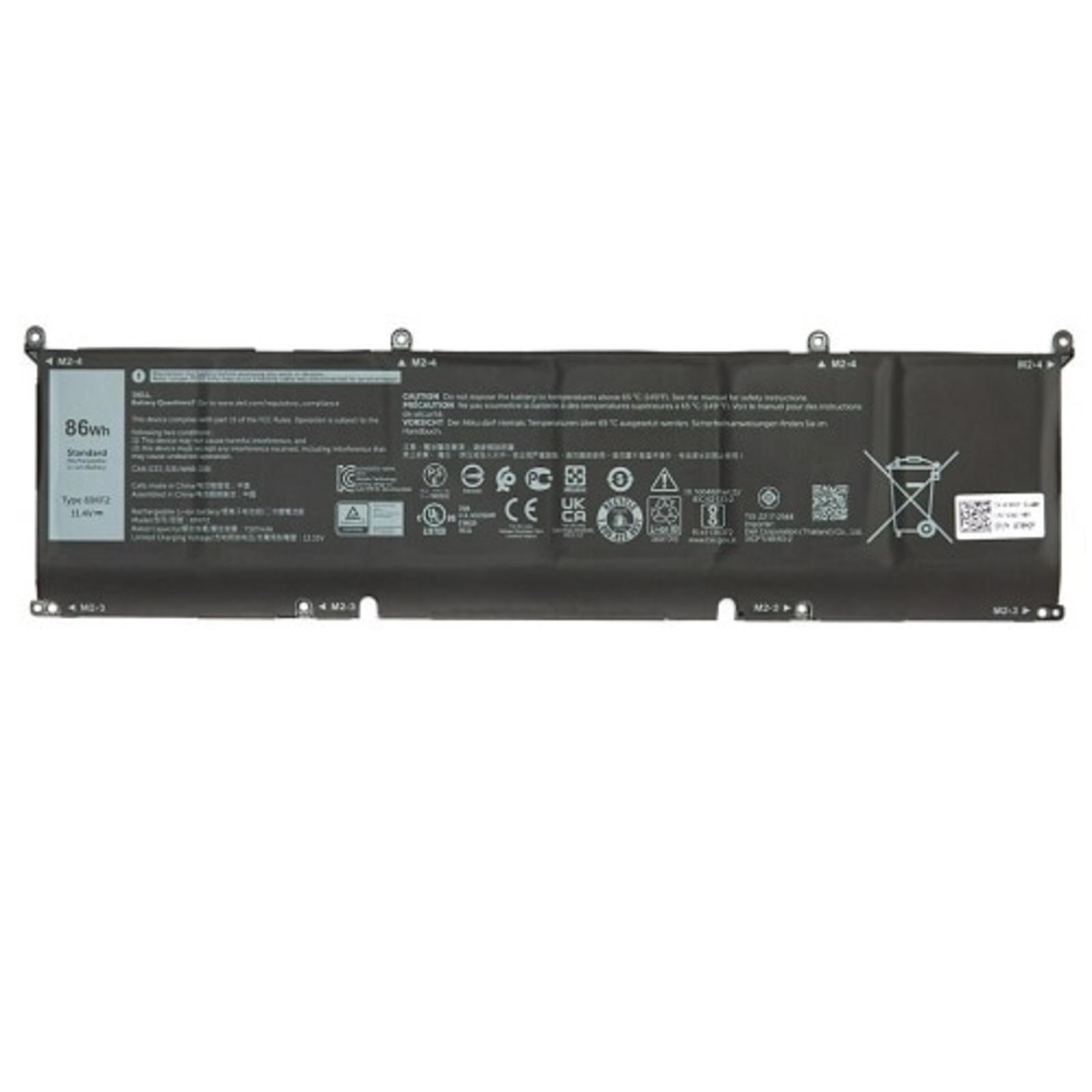 Dell Primary Laptop-Battery Lithium-Io