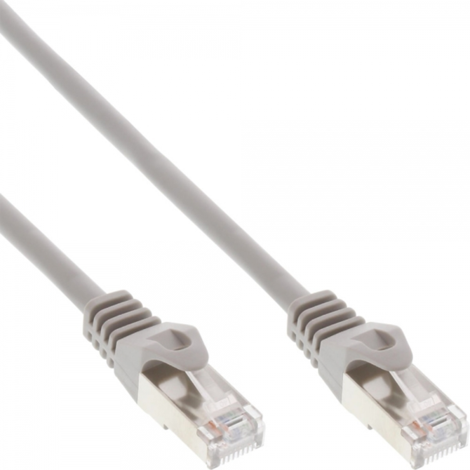InLine Patch Cable F-UTP Cat.5e Gray 1.5m