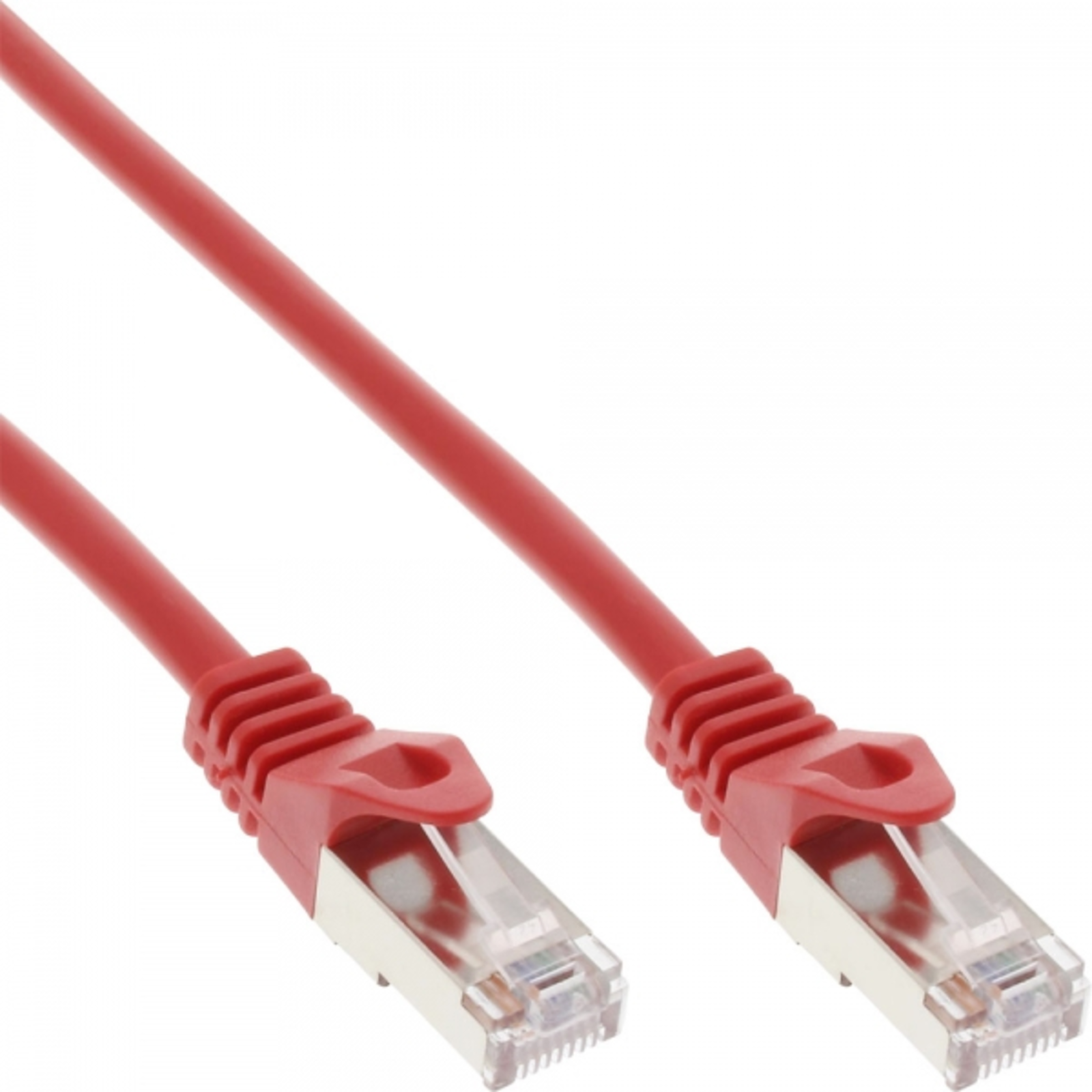 InLine Patch Cable SF-UTP Cat.5e Red 1.5m