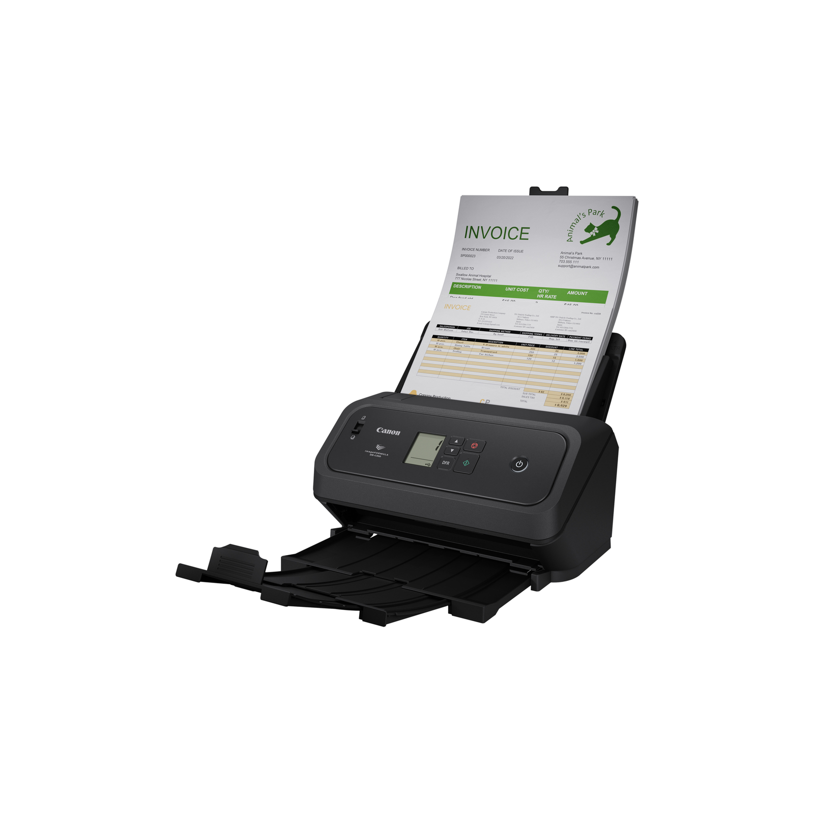 Canon DR-C340 A4 Document Scanner 40ppm/A4/100ADF/USB3.2/USB-C Document Scanner A4
