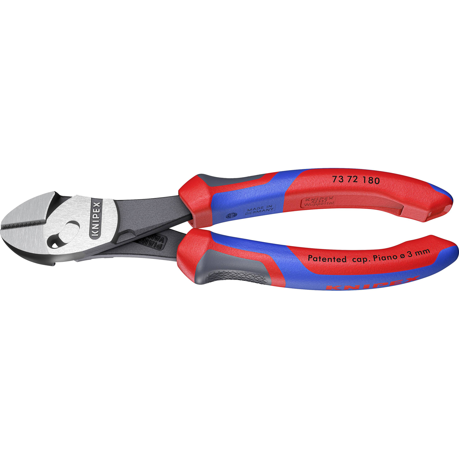 KNIPEX Twinforce Side Cutters 180 Mm