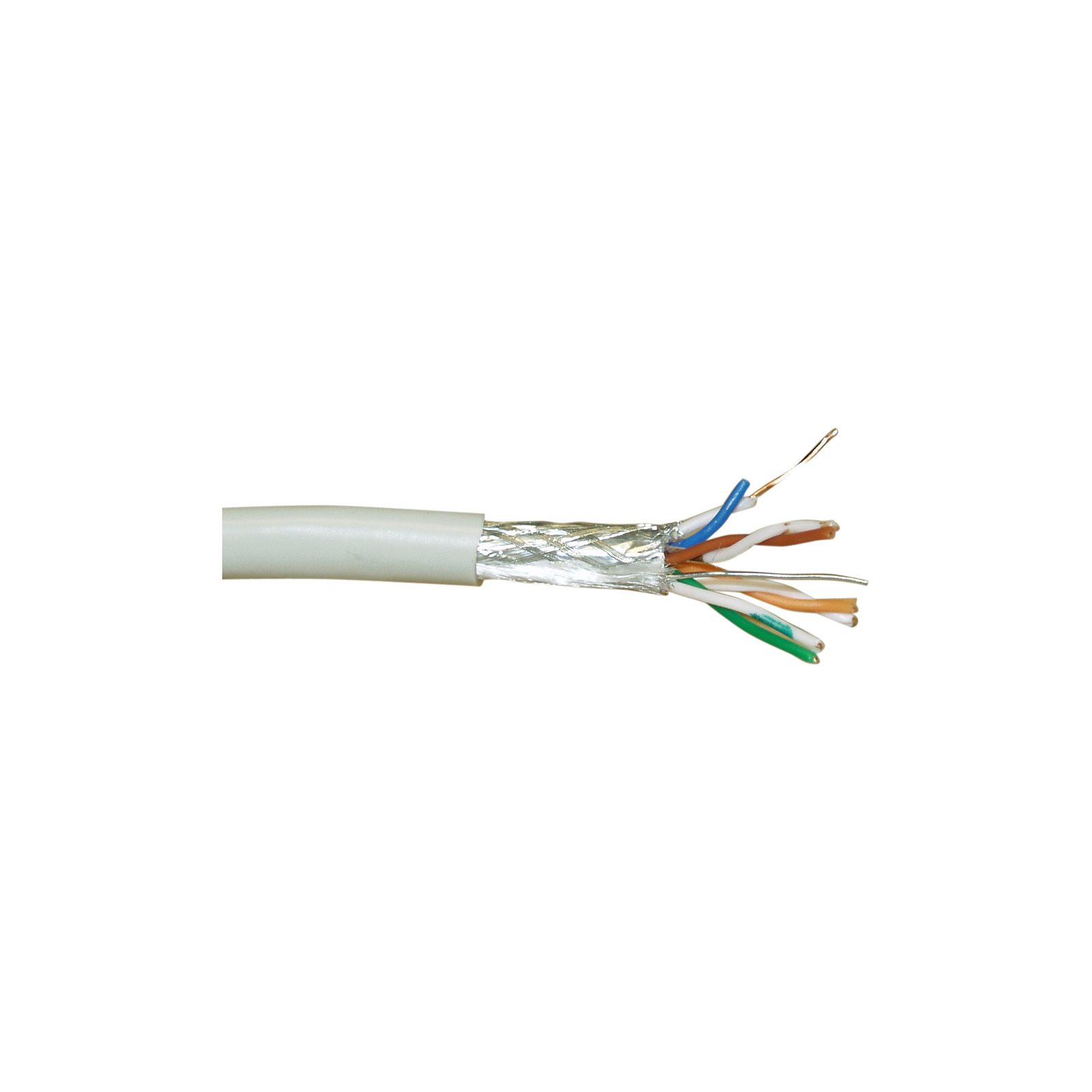 InLine Installation Cable SF-UTP Cat.5e AWG24 CU Halogen-free 50m