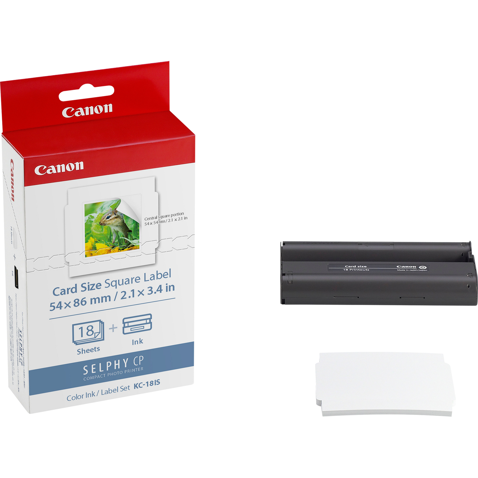Canon KC-18IS Ribbon Cartridge And Paper Kit (7429B001)