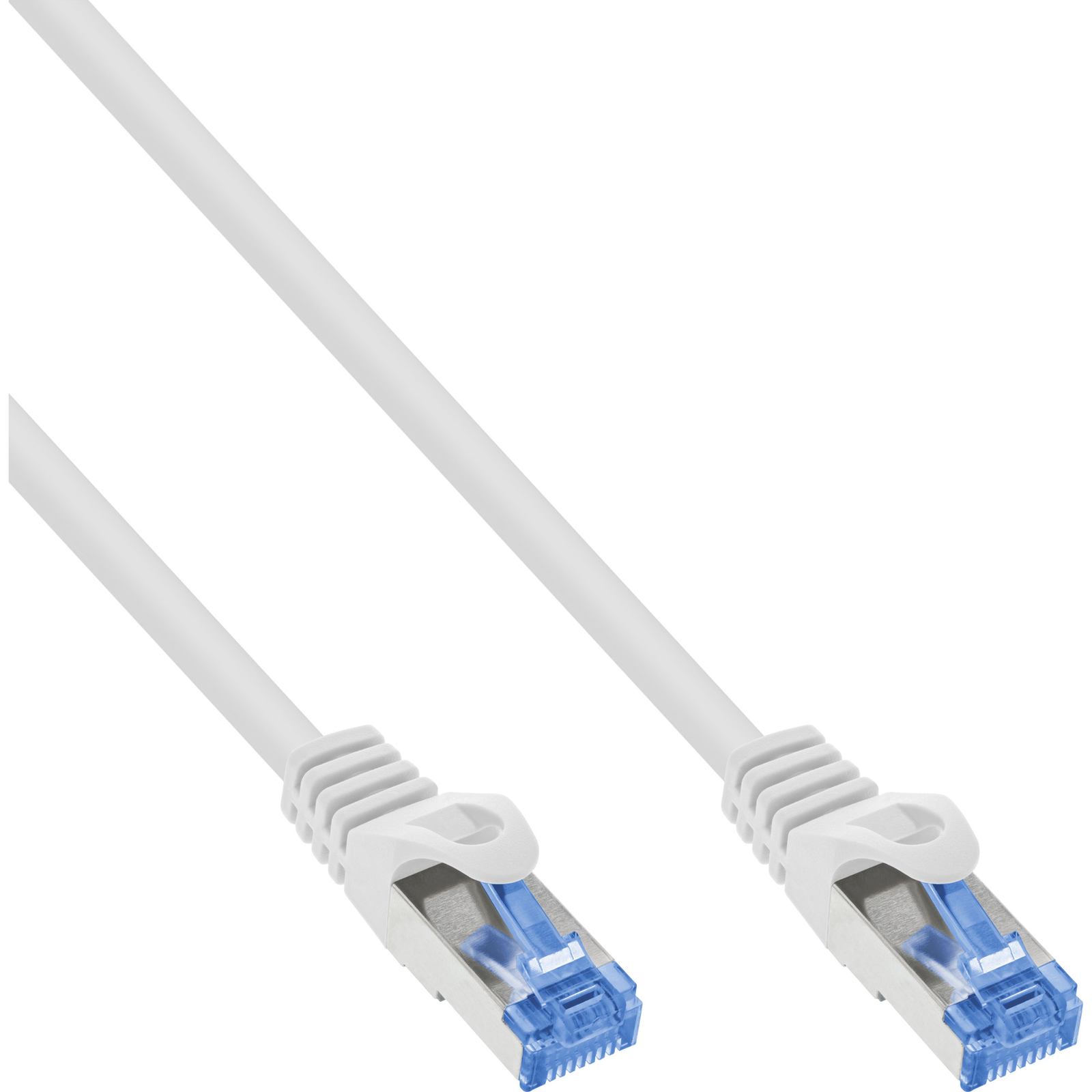 InLine Patch Cable Cat.6A S-FTP TPE Flexible White 3m