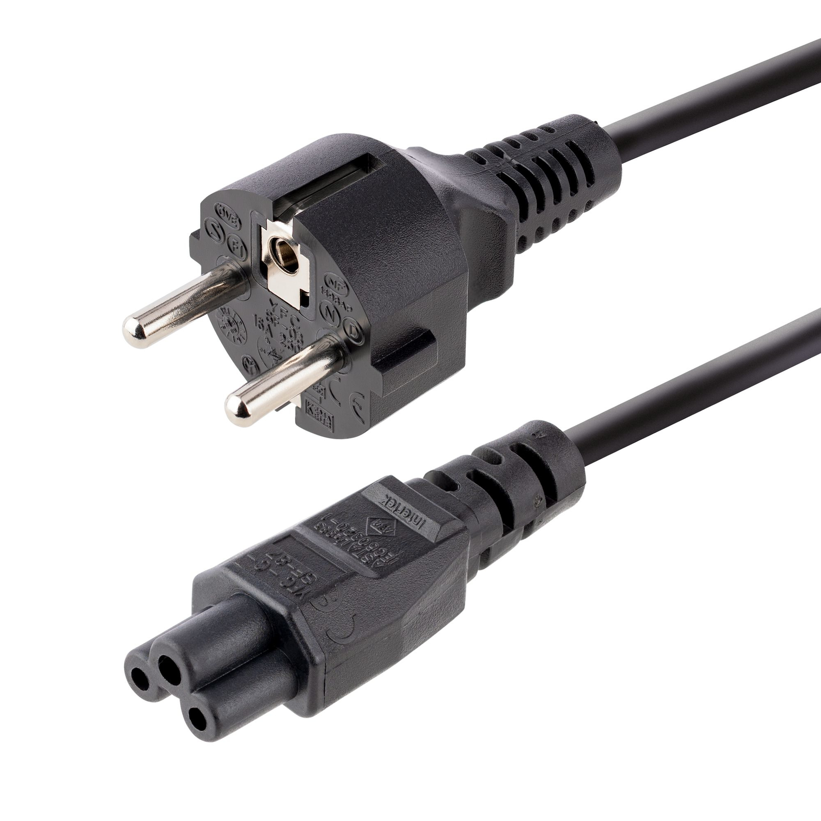 StarTech.com 3m 10ft Laptop Power Cord EU Schuko to C5 2.5A 250V 18AWG Notebook Laptop