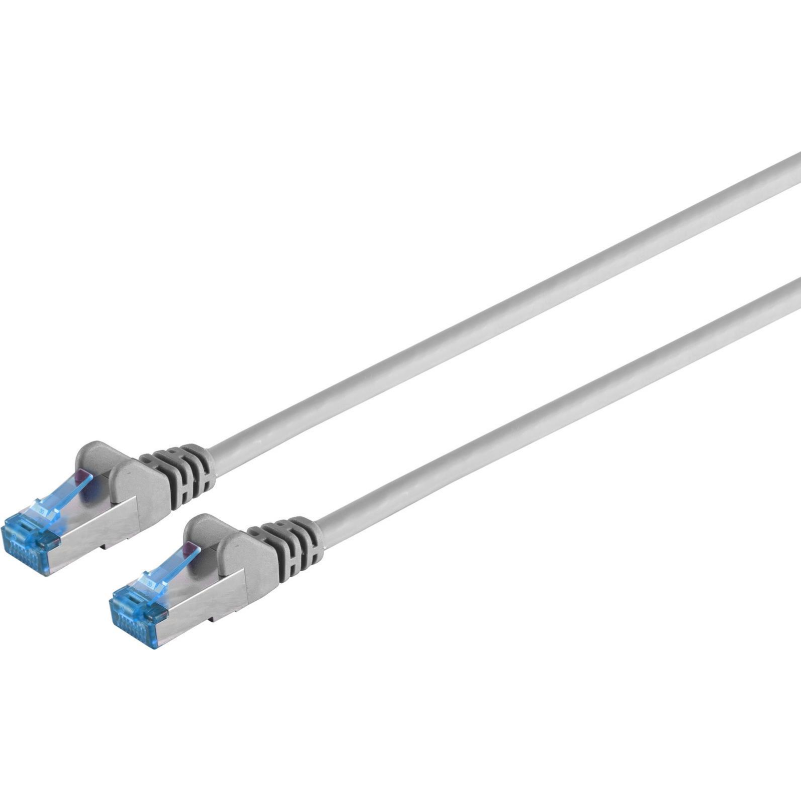 ShiverPeaks Patch Cable CAT6a RJ45 S/FTP 0.5m Grey Network CAT 6a