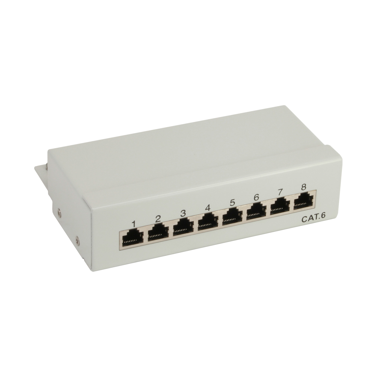 InLine Patch Panel CAT 6 RJ-45 X 8