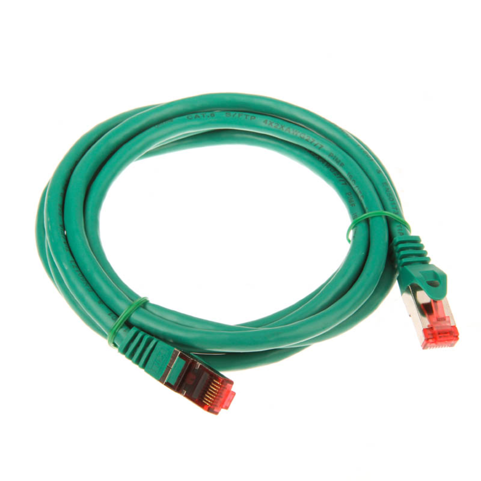 InLine Patch Cable S-FTP PiMf Cat.6 250MHz PVC Copper Green 2m