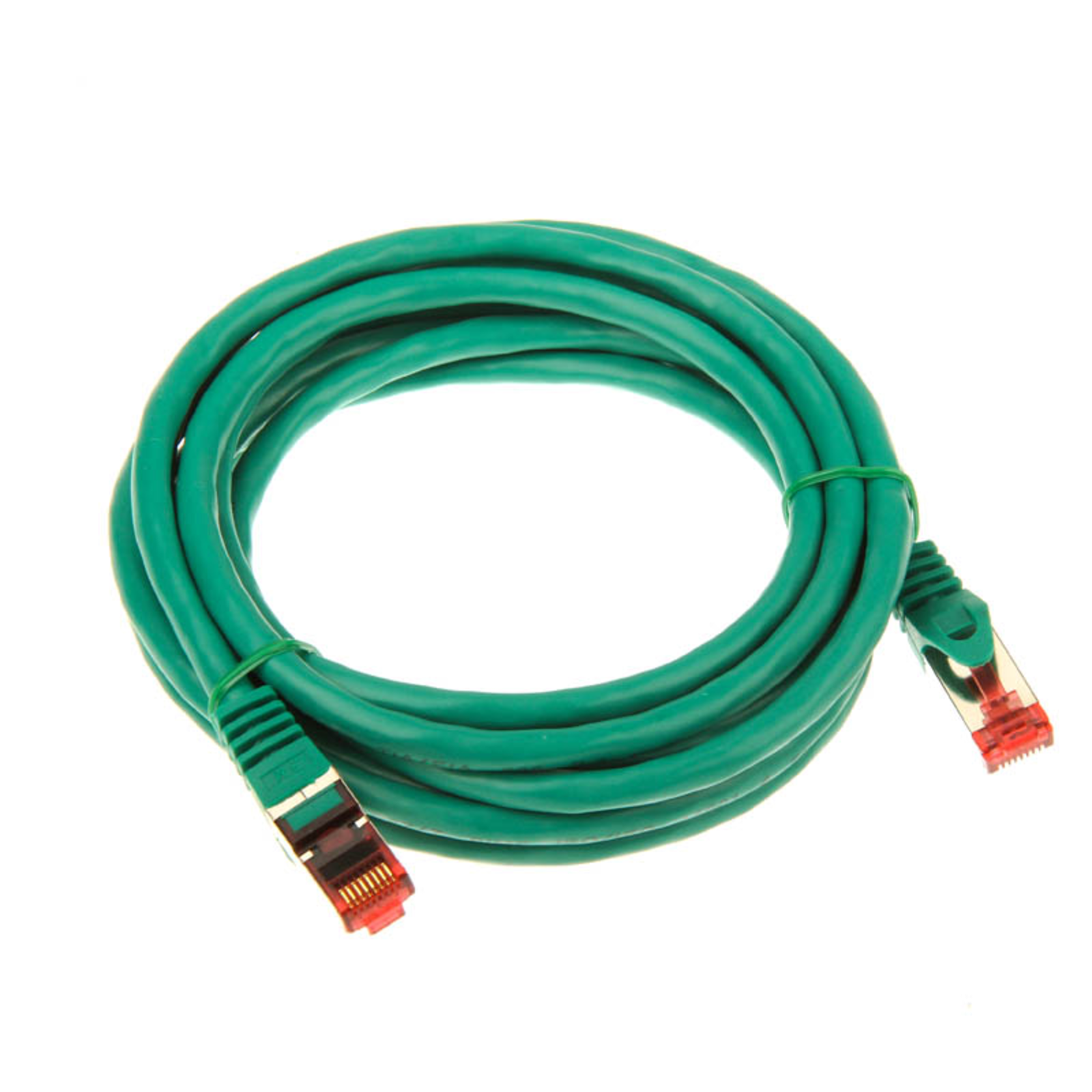 InLine Patch Cable S-FTP PiMf Cat.6 250MHz PVC Copper Green 3m