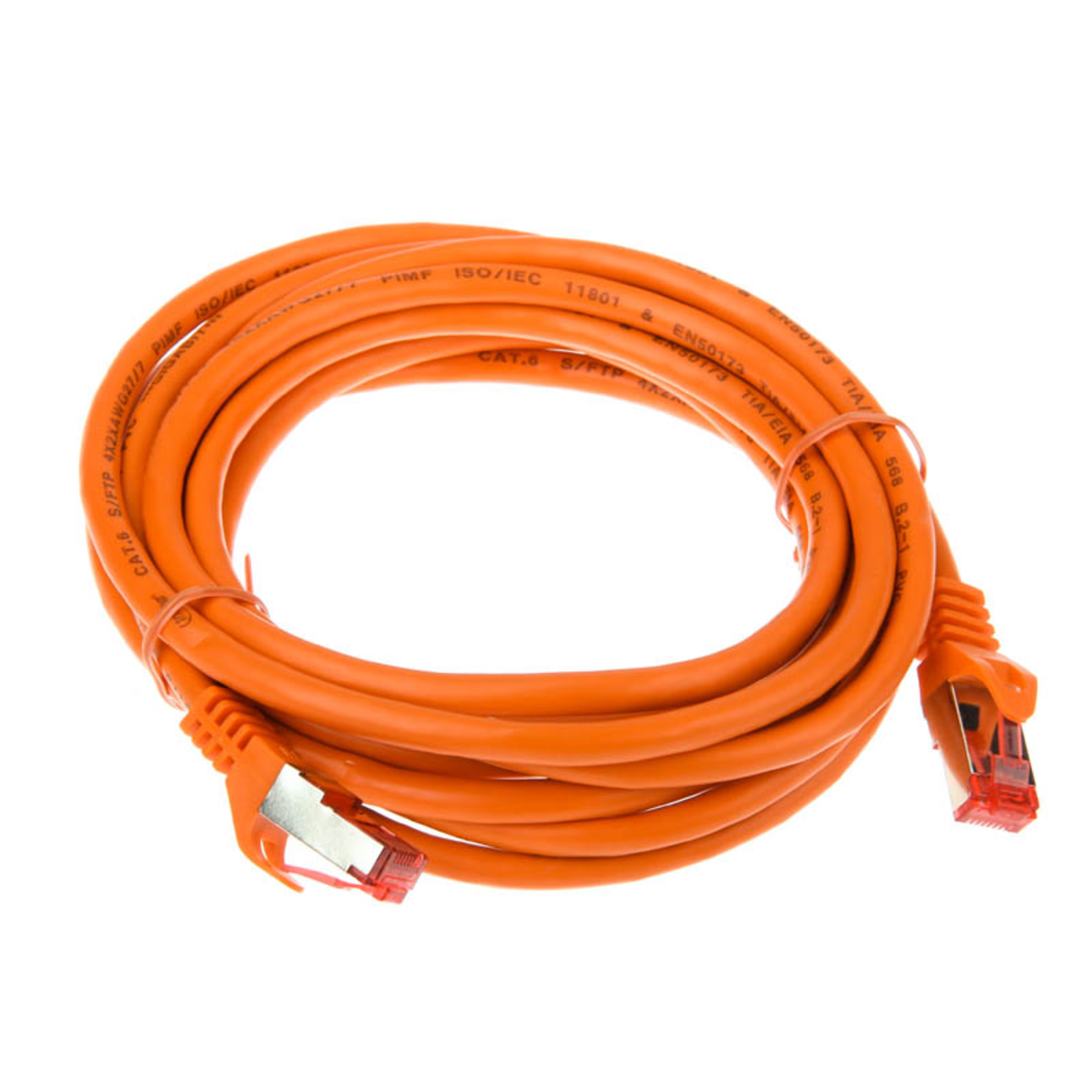 InLine Patch Cable S-FTP PiMf Cat.6 250MHz PVC Copper orange 3m