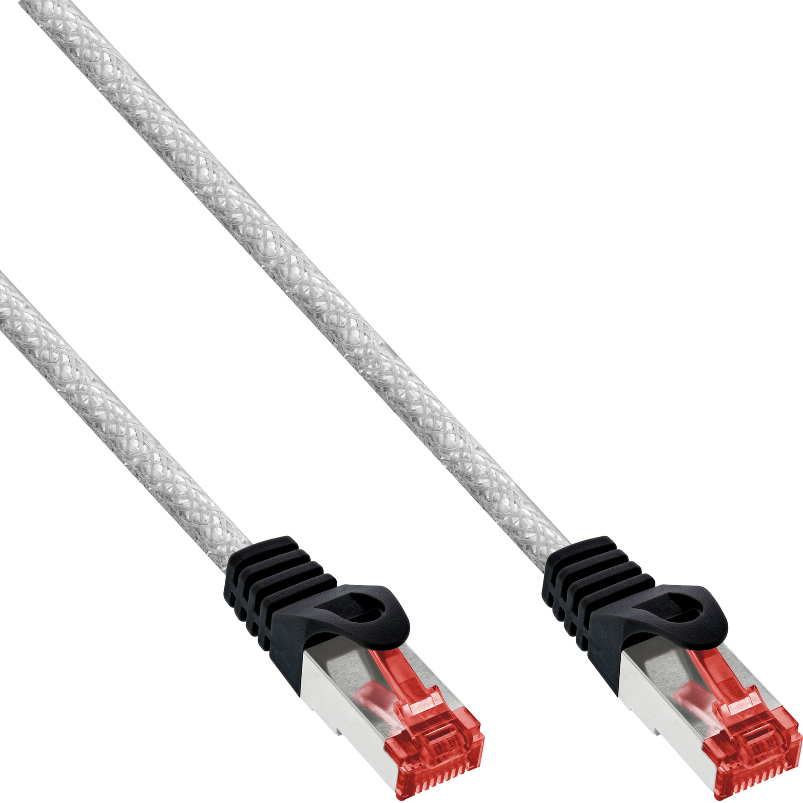InLine Patch Cable Cat.6 S/FTP (PiMf) 250MHz transparent 3m