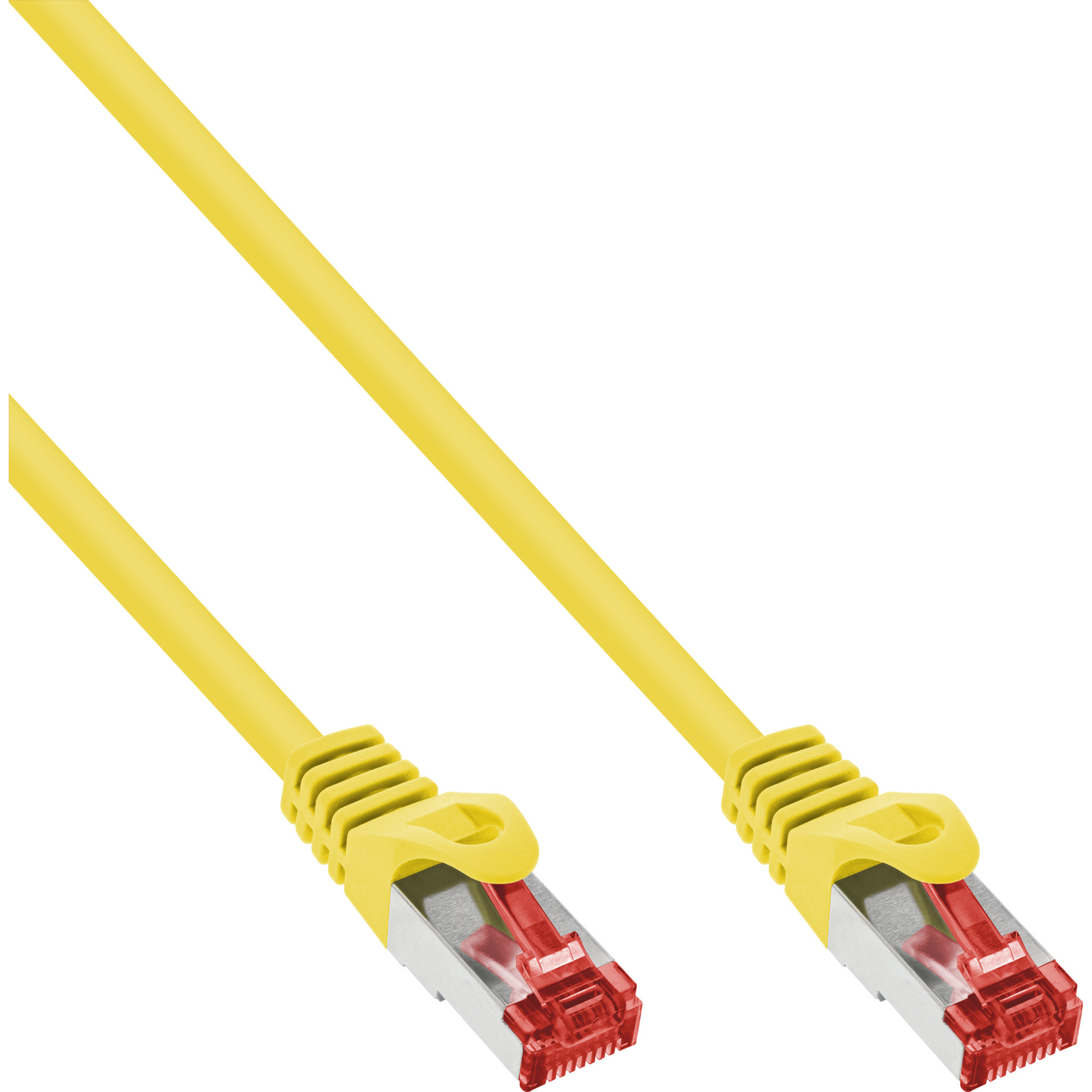 InLine Patch Cable S-FTP PiMf Cat.6 250MHz PVC Copper Yellow 3m