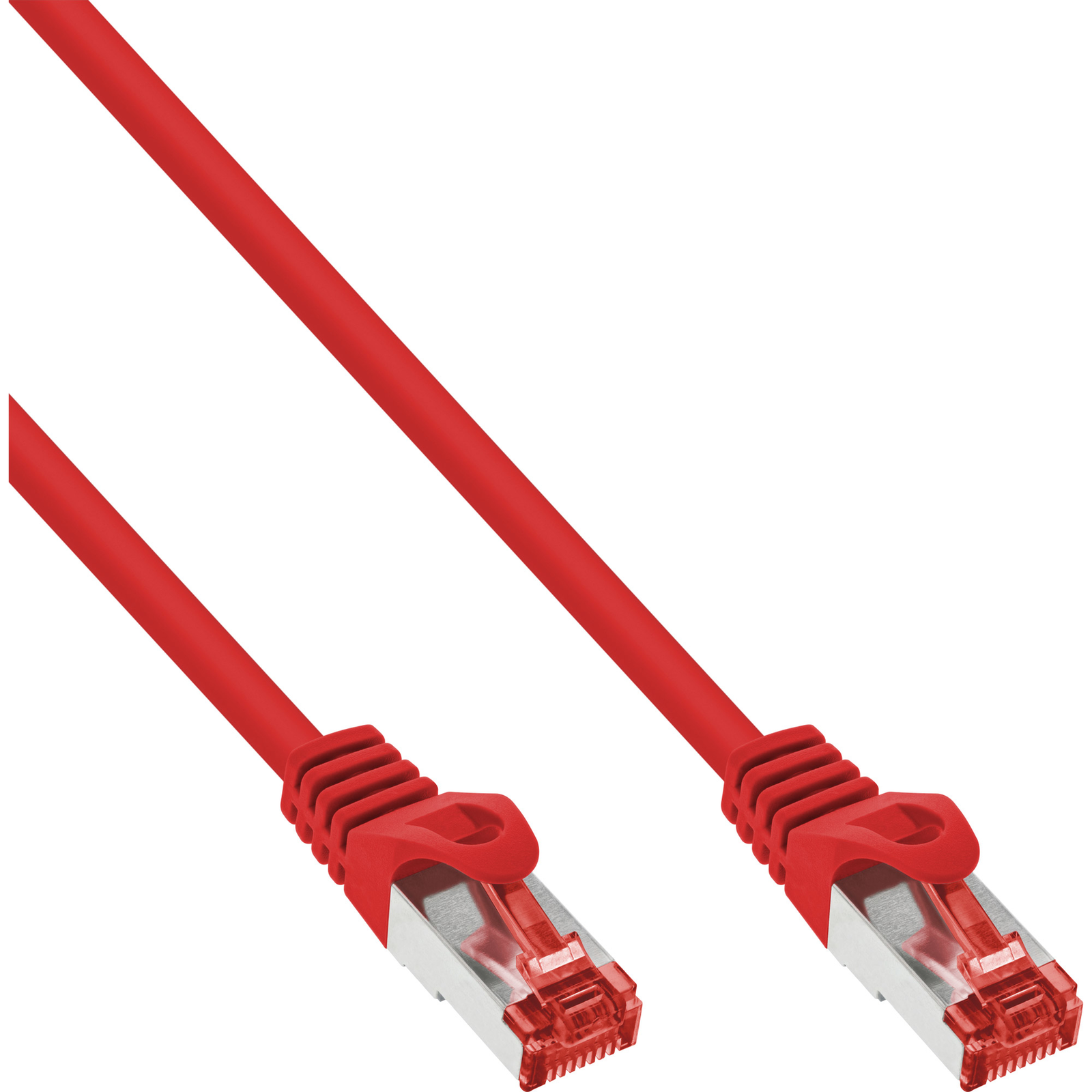 InLine Patch Cable S-FTP PiMf Cat.6 250MHz PVC Copper Red 5m