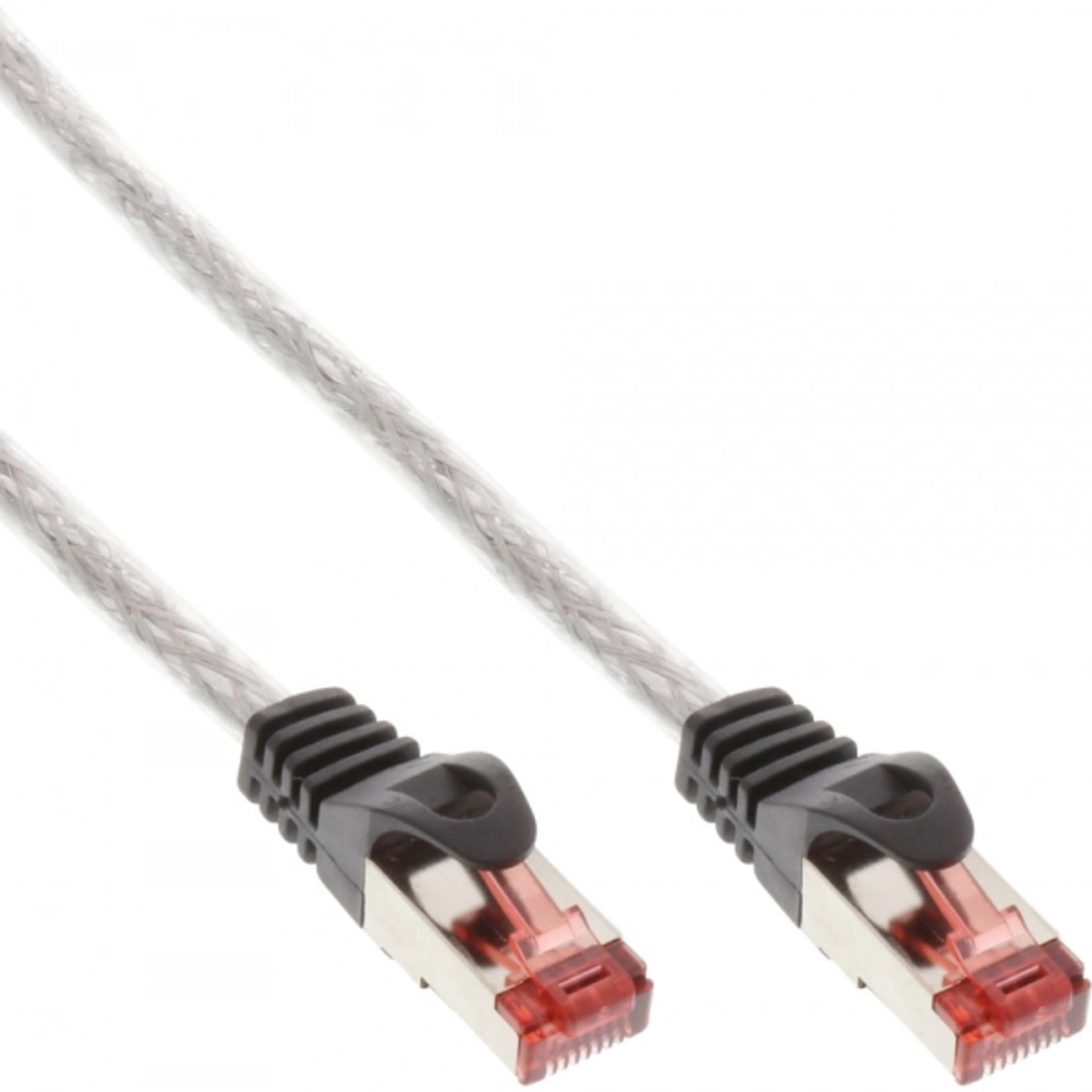 InLine Patch Cable Cat.6 S/FTP (PiMf) 250MHz transparent 5m