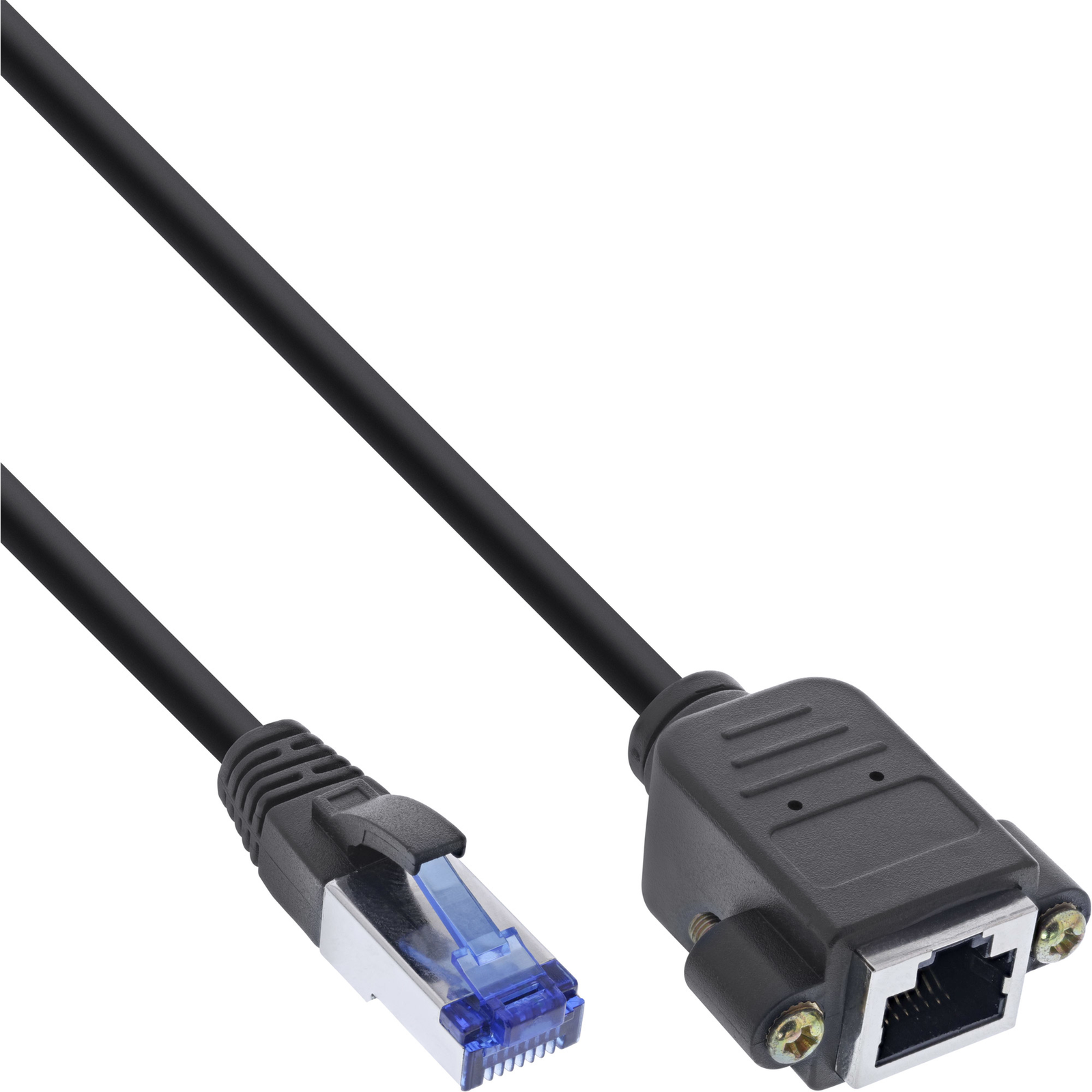 InLine Patch Cable Extension S-FTP PiMf Cat.6A Halogen-free Copper 10m