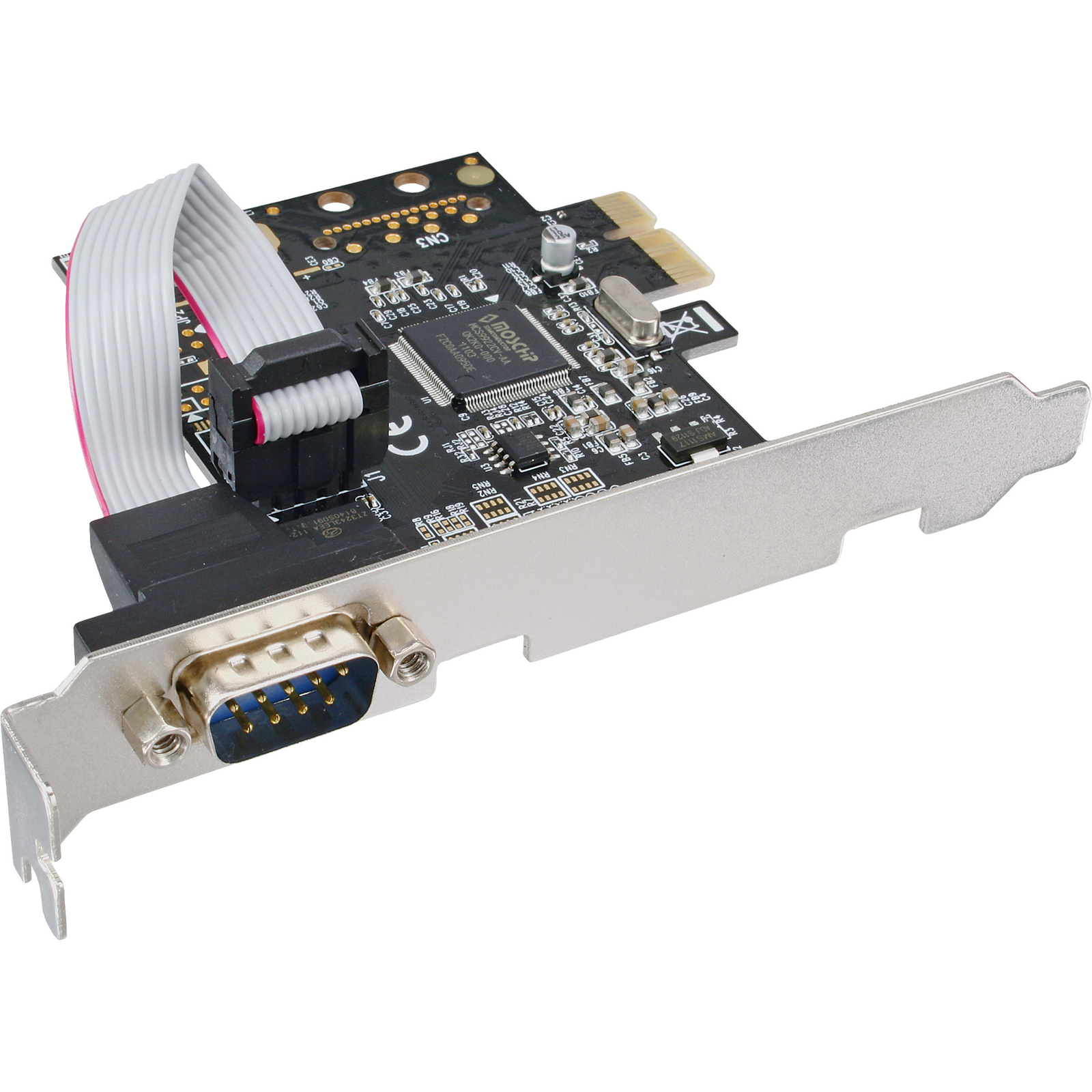 InLine Serial Adapter PCIe Low Profile
