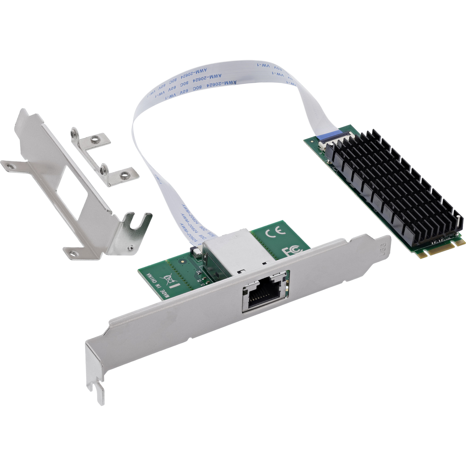 InLine Interface Card M.2 B+M to 10 Gb/s RJ45 (76660Y)