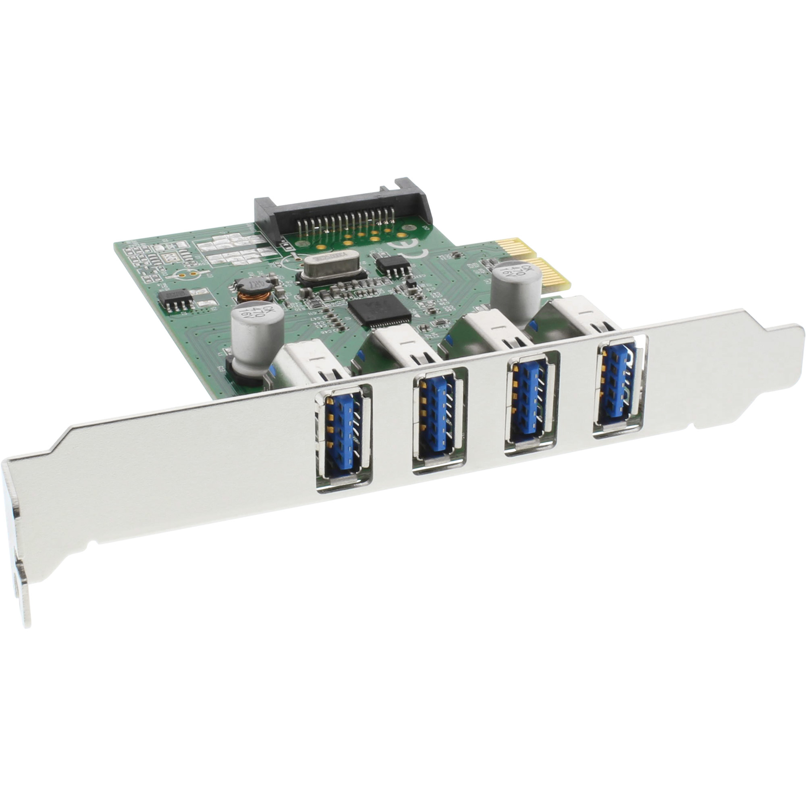 InLine USB Adapter PCIe 2.0 Low Profile