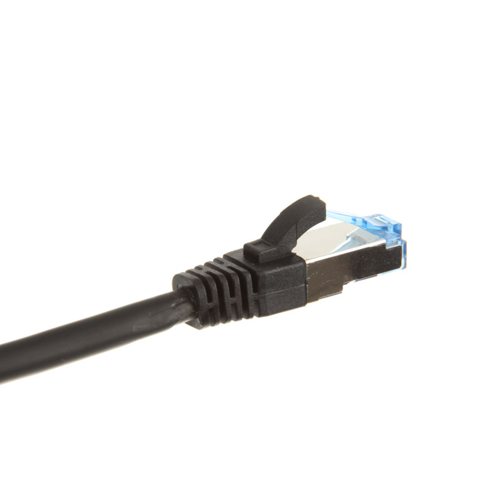 InLine Patch Cable S-FTP PiMf Cat.6A Halogen-free Black 10m