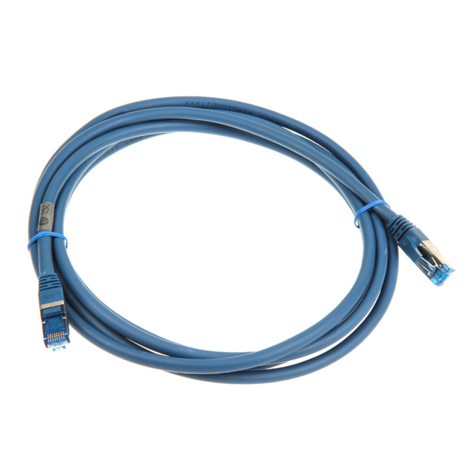 InLine Patch Cable Cat.6A S/FTP (PiMf) 500MHz Blue 3m