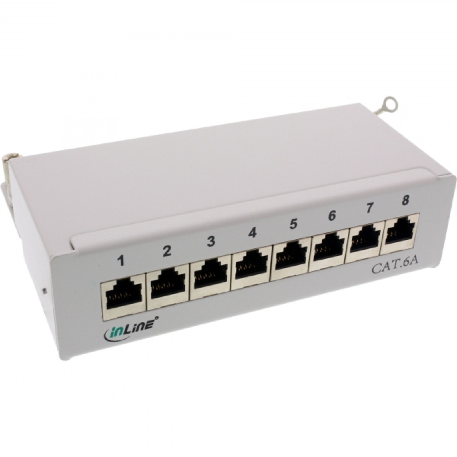 InLine Patch Panel Table Mountable Suitable for Wall Mounting