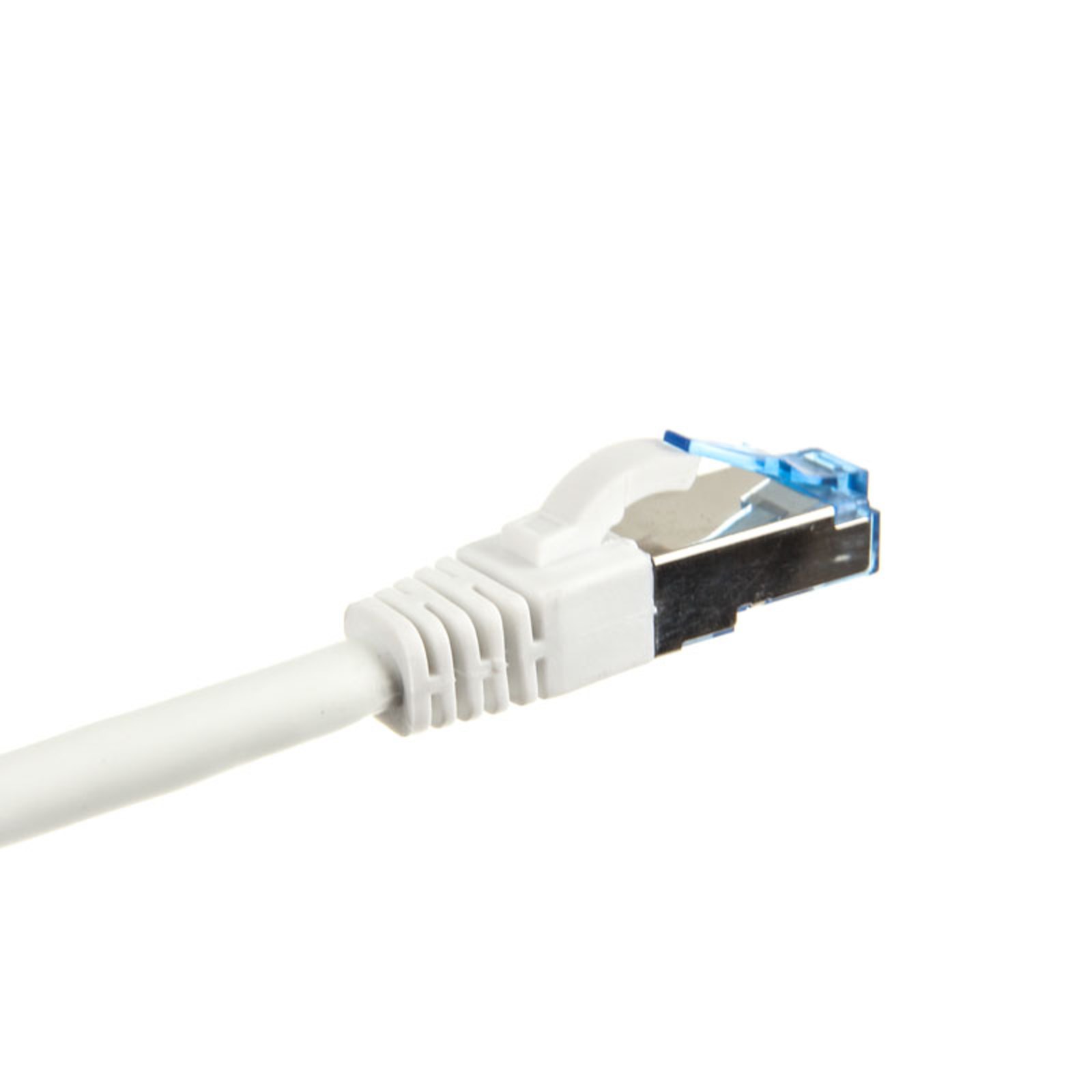 InLine Patch Cable Cat.6A S/FTP (PiMf) 500MHz White 1m