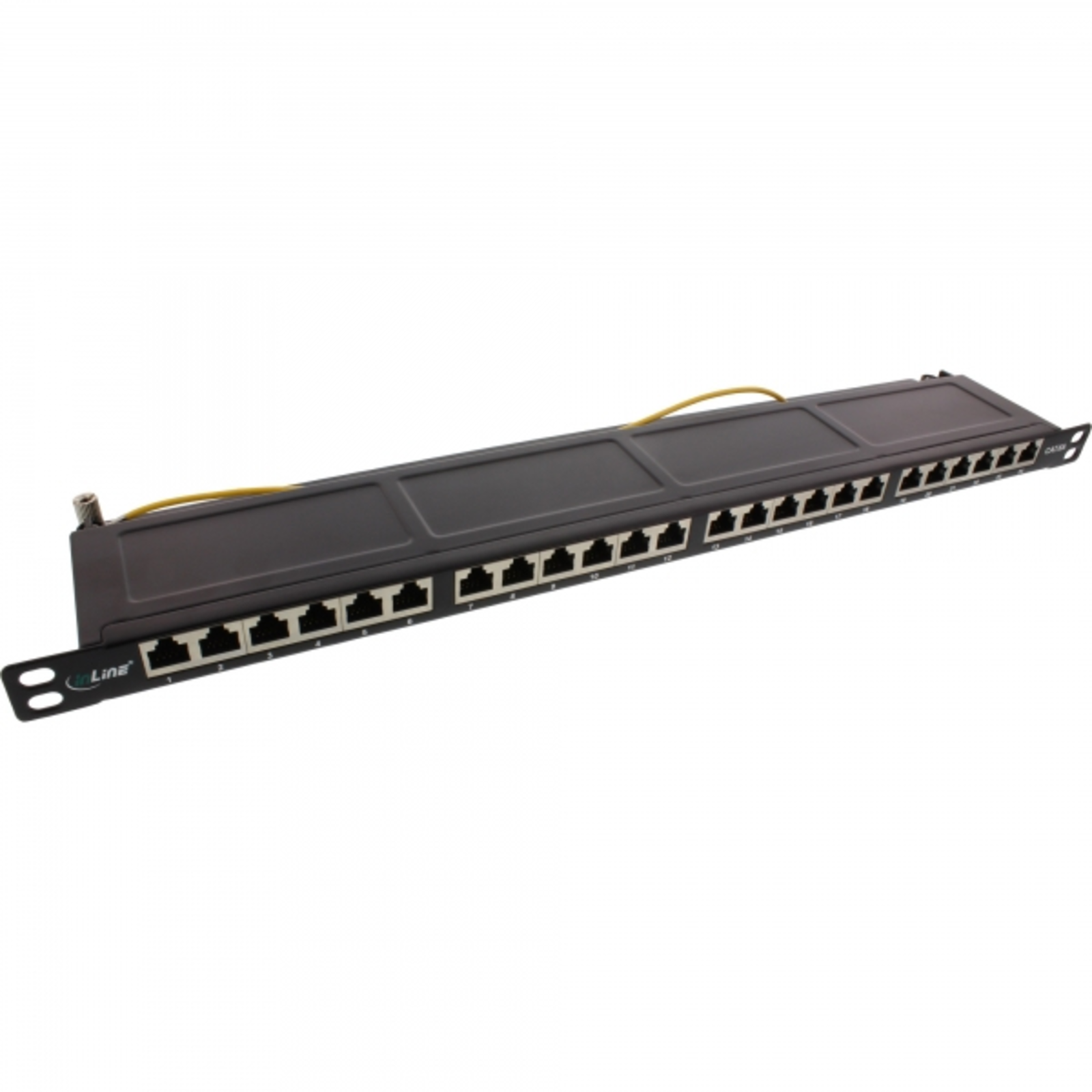 InLine Patch Panel RJ-45 X 24 Black
