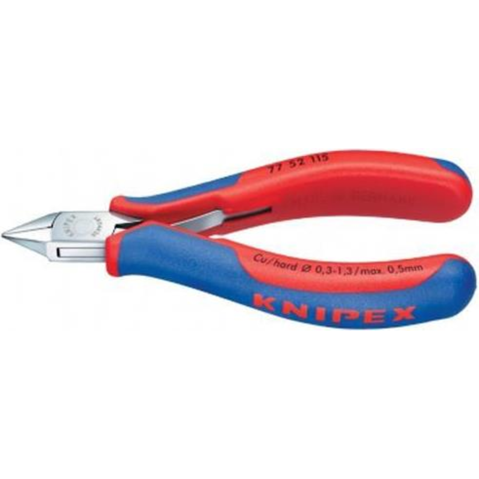 KNIPEX 77 52 115 Side Cutters Steel Plastic Blue/Red 11.5 Cm 77 G