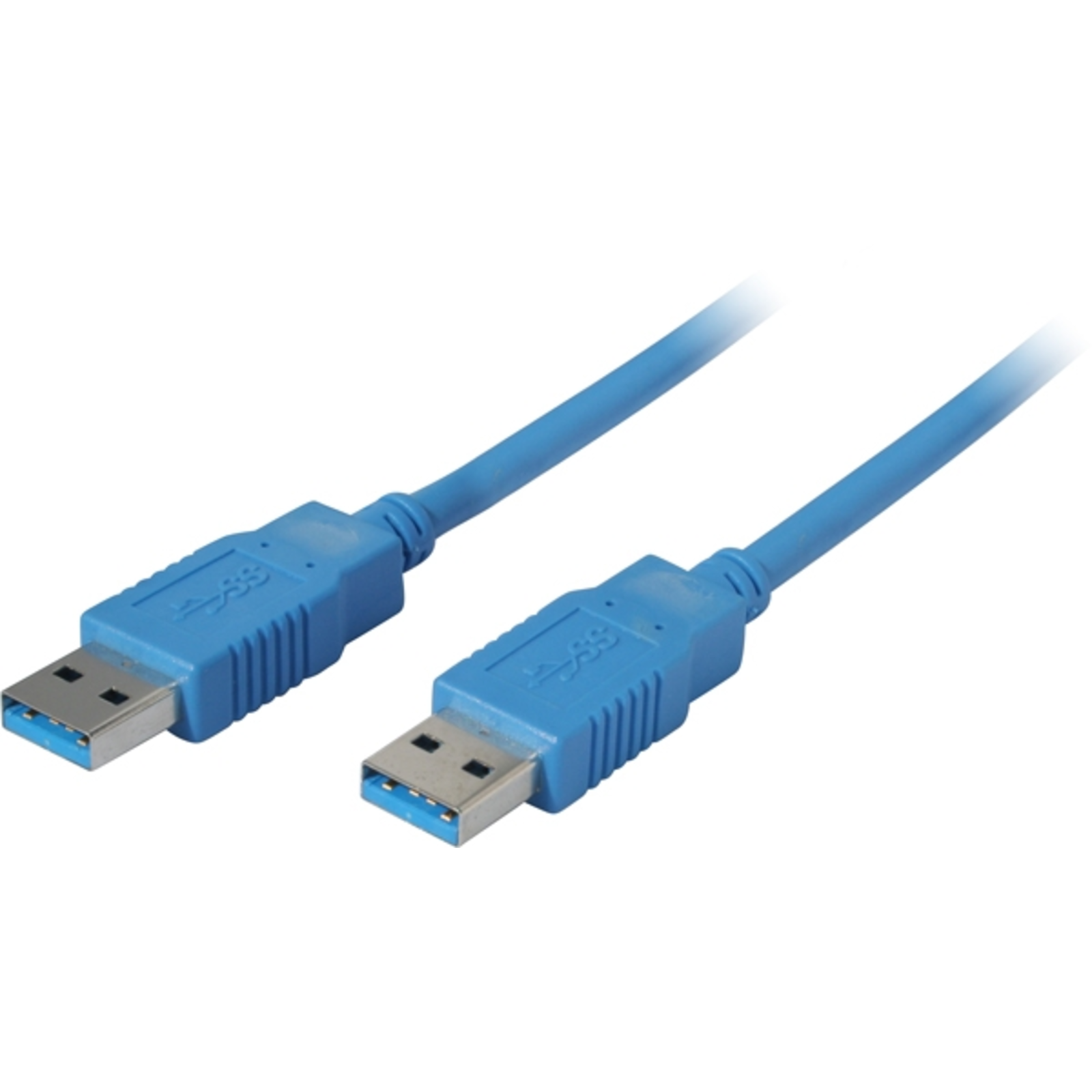 ShiverPeaks USB 3.0 Connection Cable Plug A/A 0.5 M Blue Digital/Data