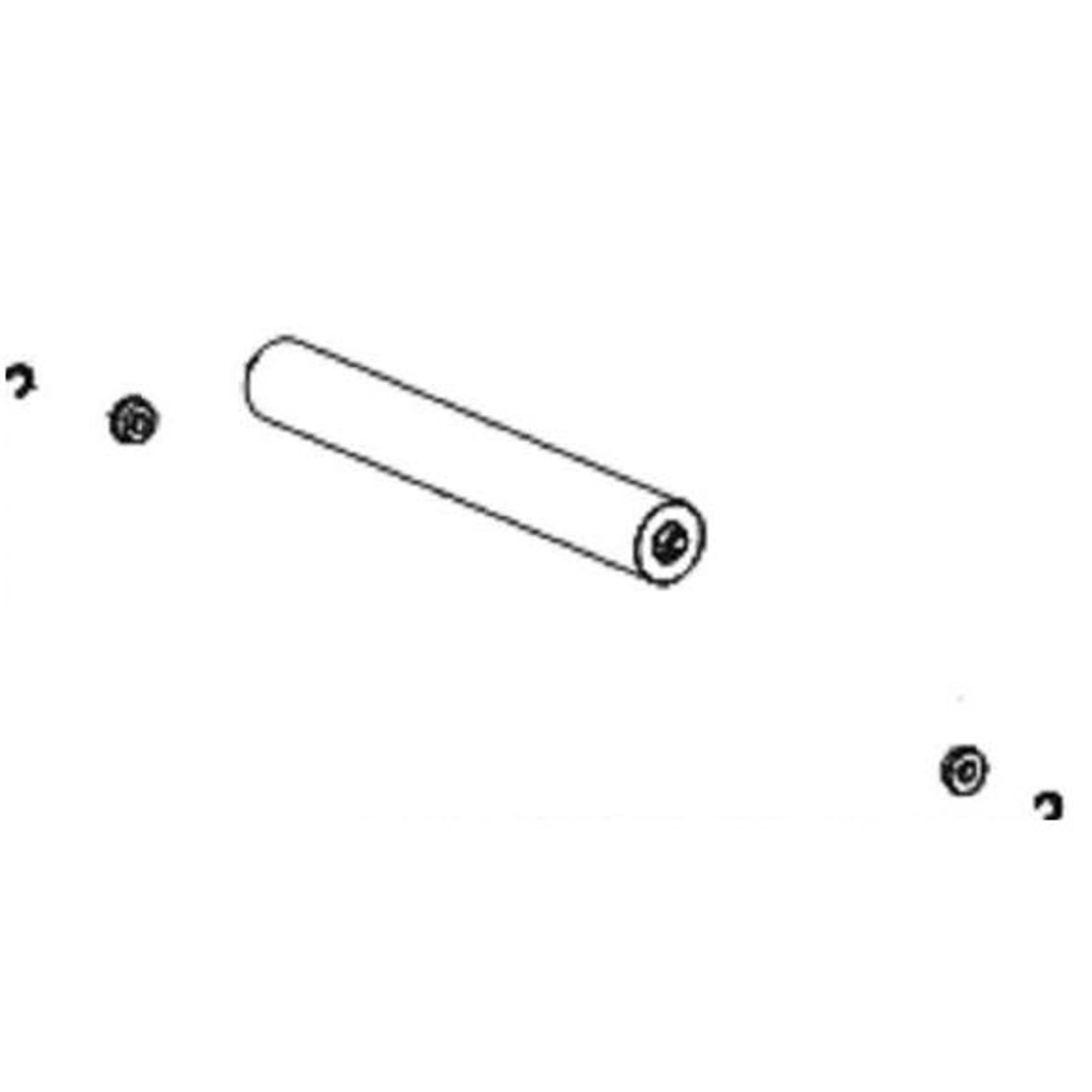 Zebra Pressure Roller Set for Tray Unit