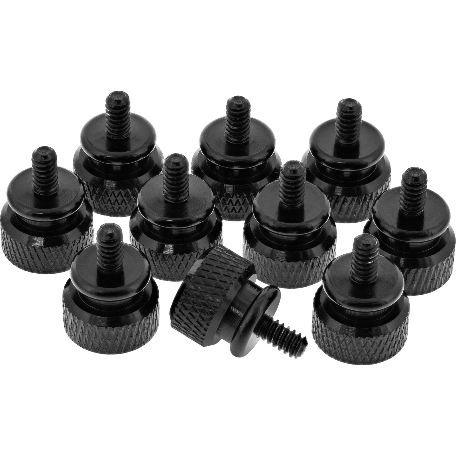 InLine Wing Screw Black (Pack Of