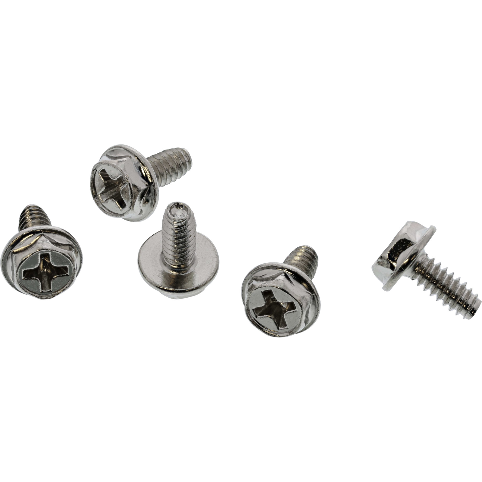 InLine Long Version Hard Drive Mounting Screw Silver (Pack of 50)