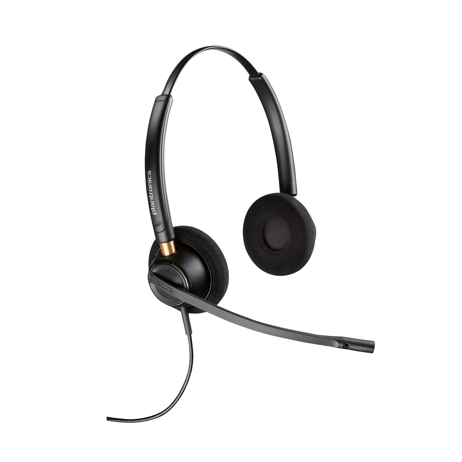 Poly EncorePro 520D Binaural Digital Headset with Quick Disconnect TAA Wired