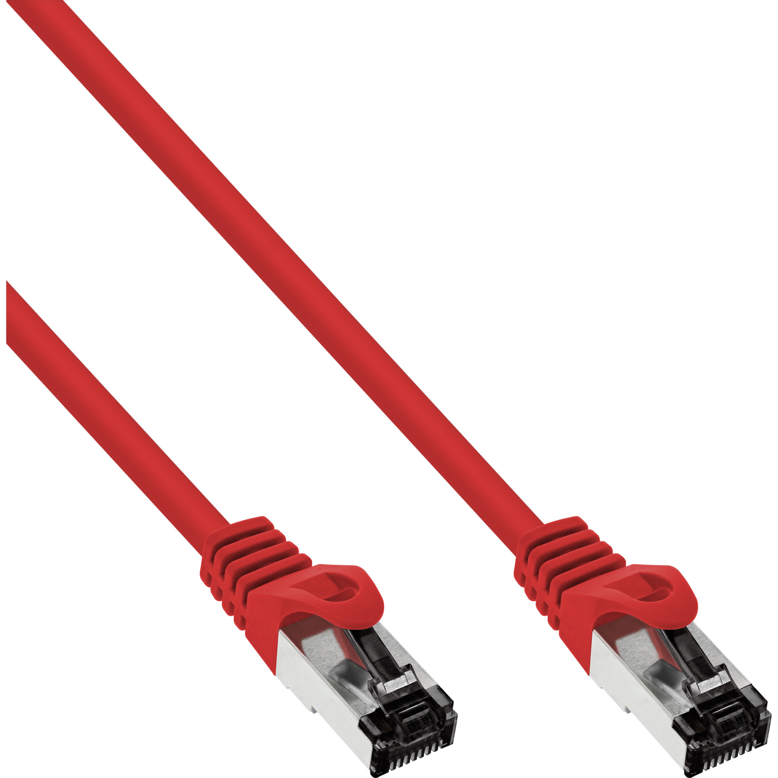 InLine Patch Cable S-FTP PiMf Cat.8.1 2000MHz Halogen-free Red 7.5m