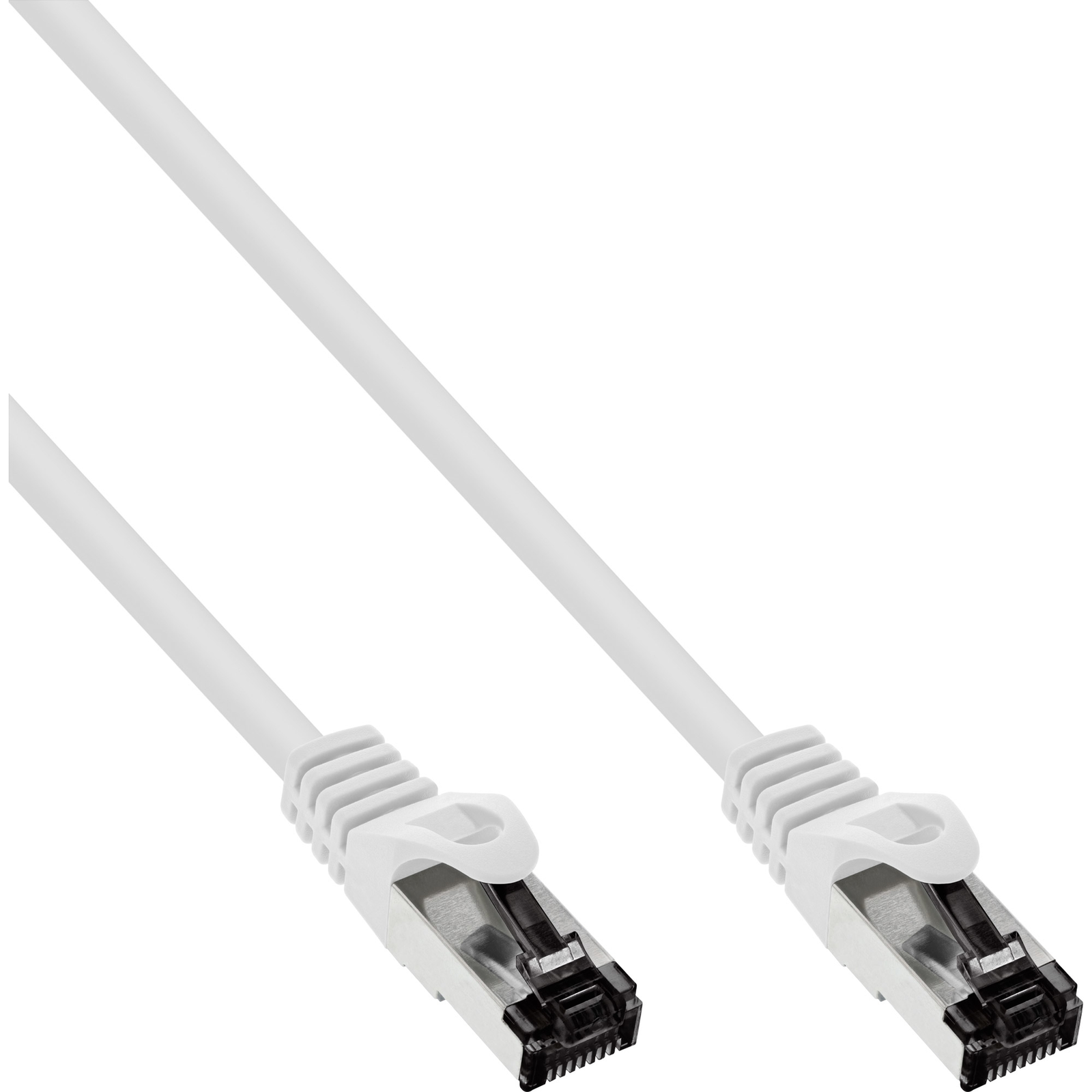 InLine Patch Cable S-FTP PiMf Cat.8.1 2000MHz Halogen-free White 15m