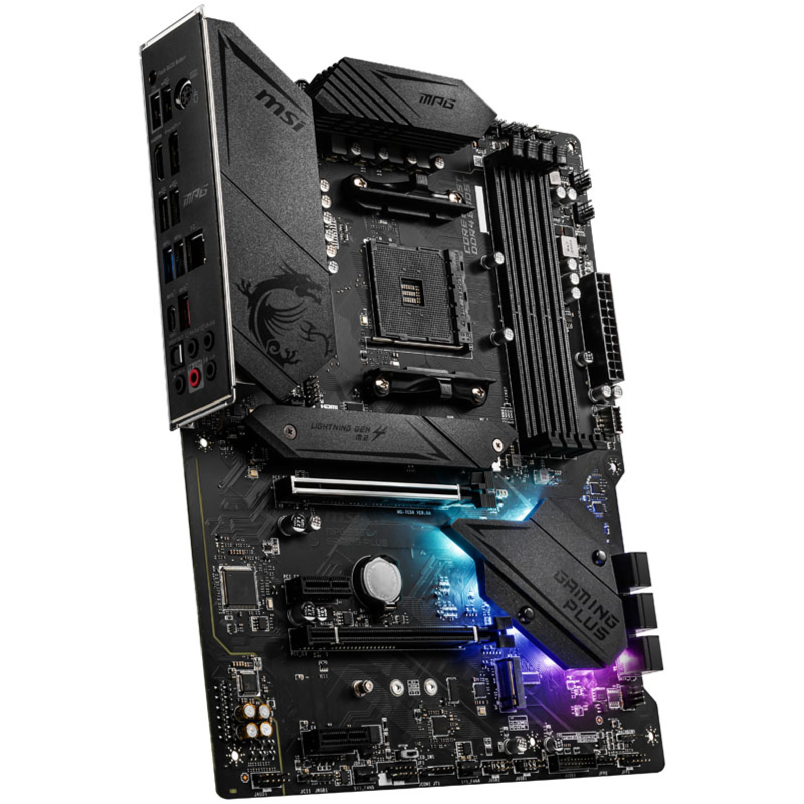 MSI MPG B550 GAMING PLUS Motherboard ATX Socket AM4
