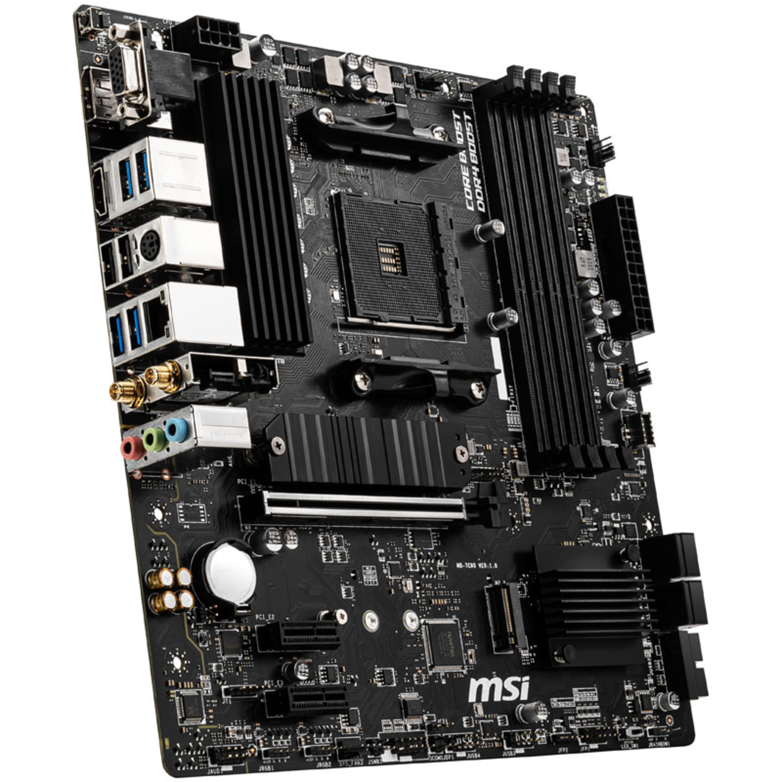 MSI B550M Pro-VDH WIFI motherboard socket AM4
