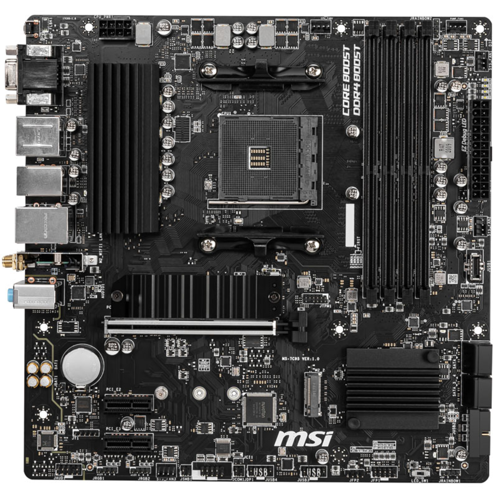 MSI B550M Pro-VDH WIFI motherboard socket AM4