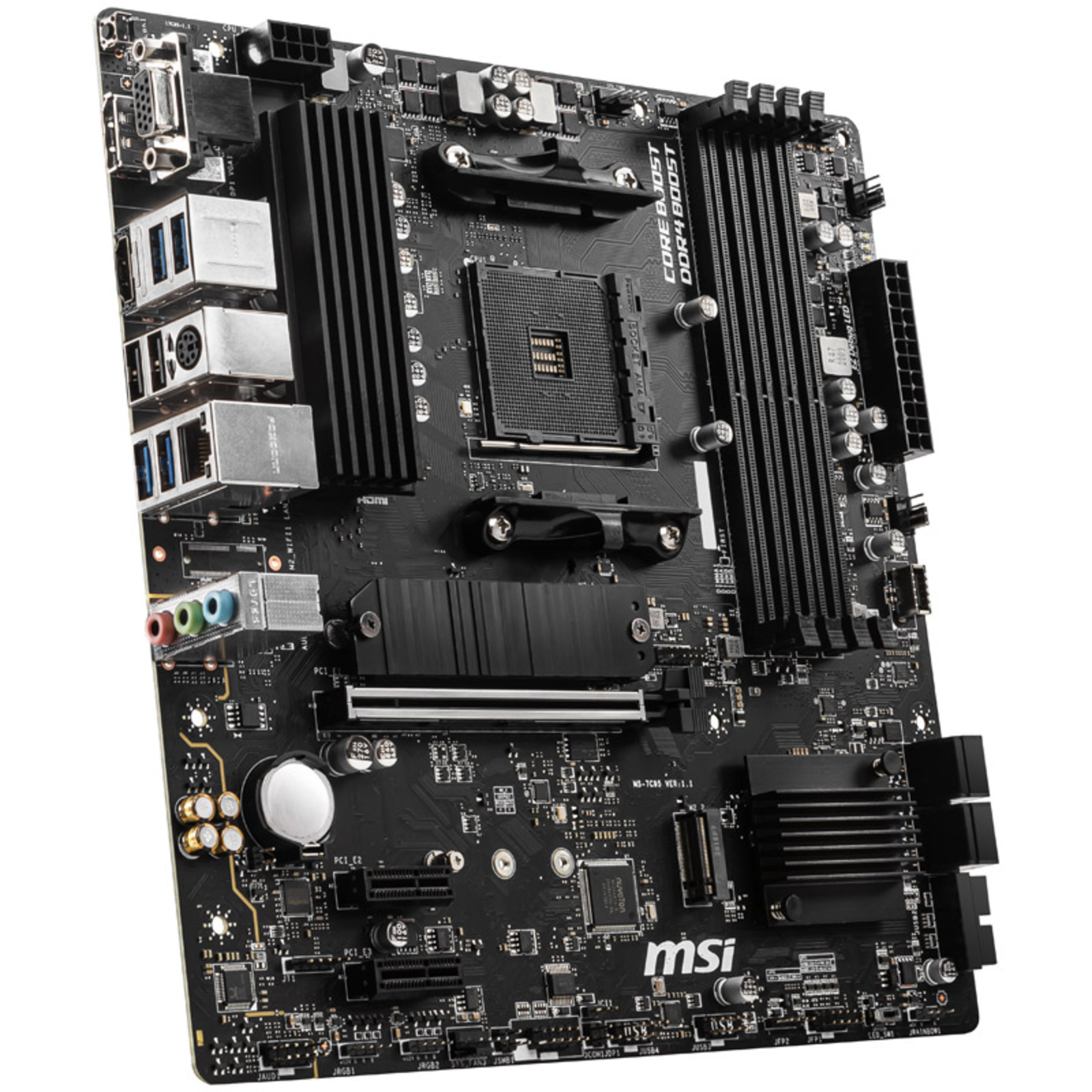 MSI B550M Pro-VDH B550,AM4,mATX,AMD