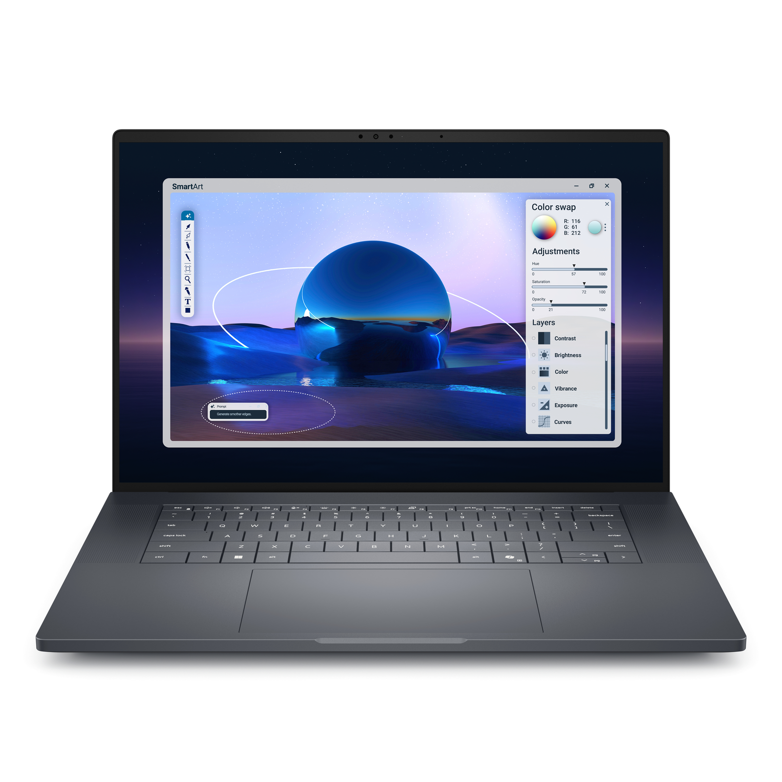 Dell Pro Max 16 Premium MA16250 Ultra 9 285H 2.9 GHz VPro Win 11 Pro RTX PRO 2000 64GB RAM 1TB SSD